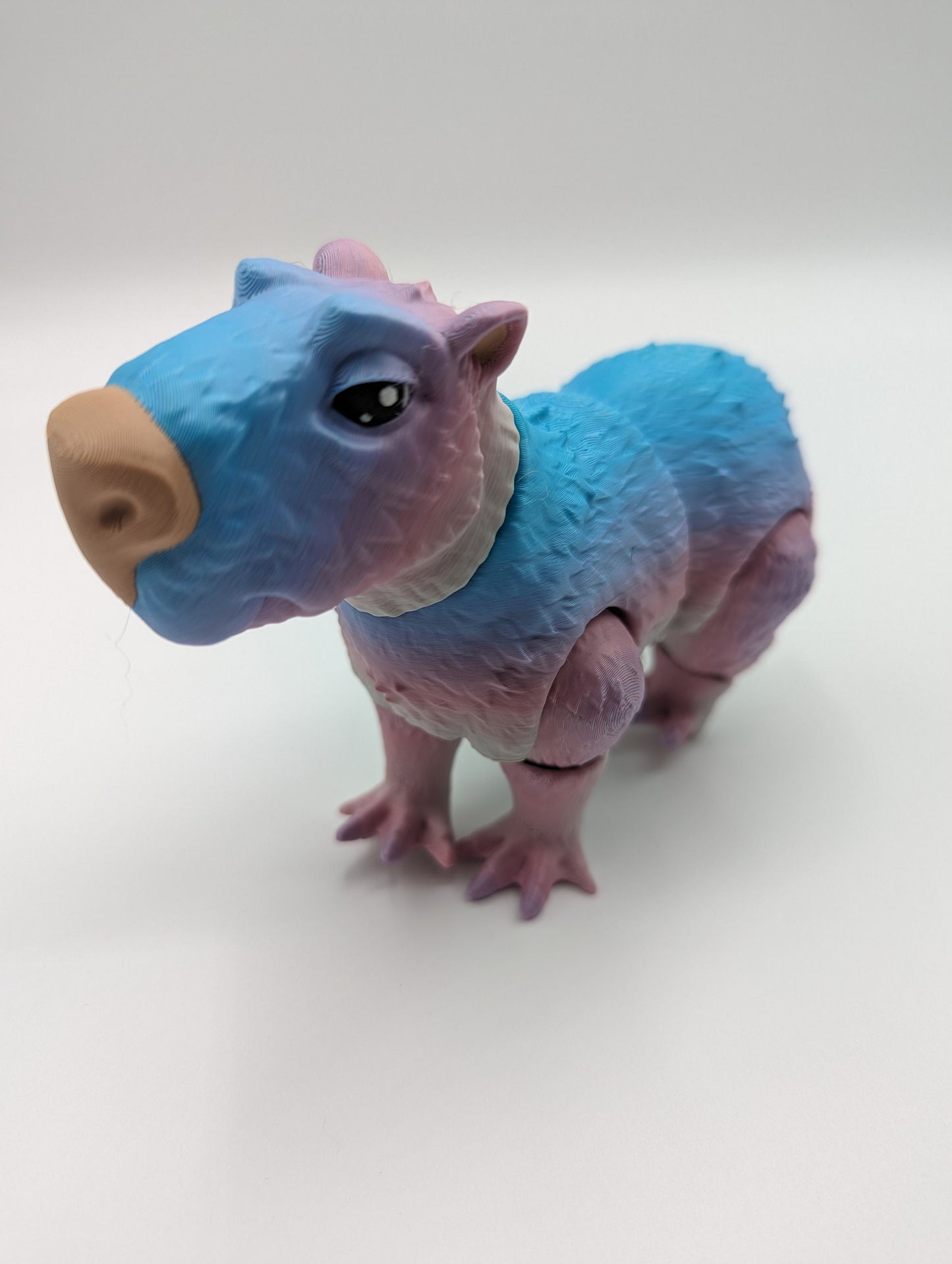 Adorable Articulated Capybara: A 3D Printed Masterpiece