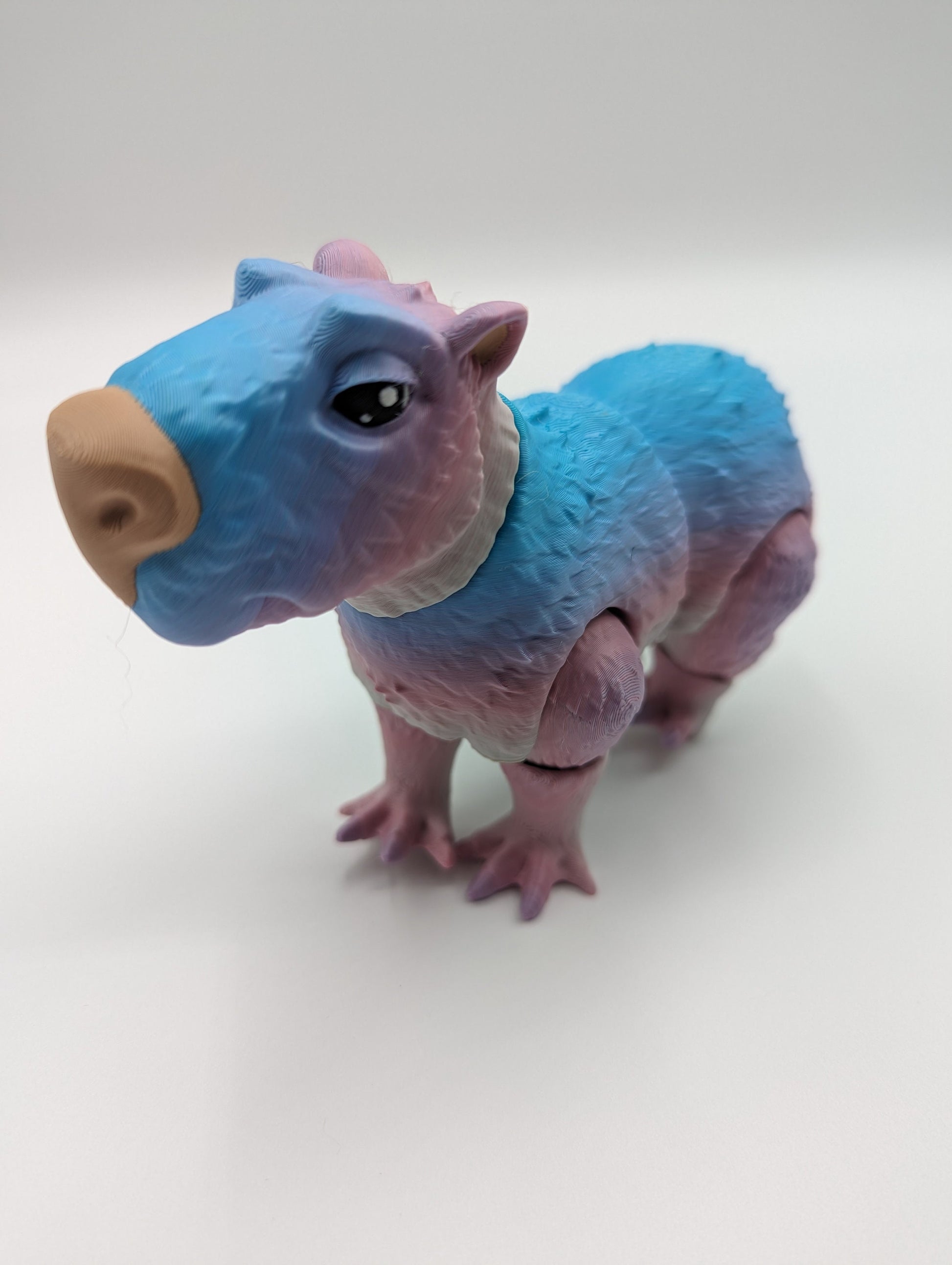 Adorable Articulated Capybara: A 3D Printed Masterpiece