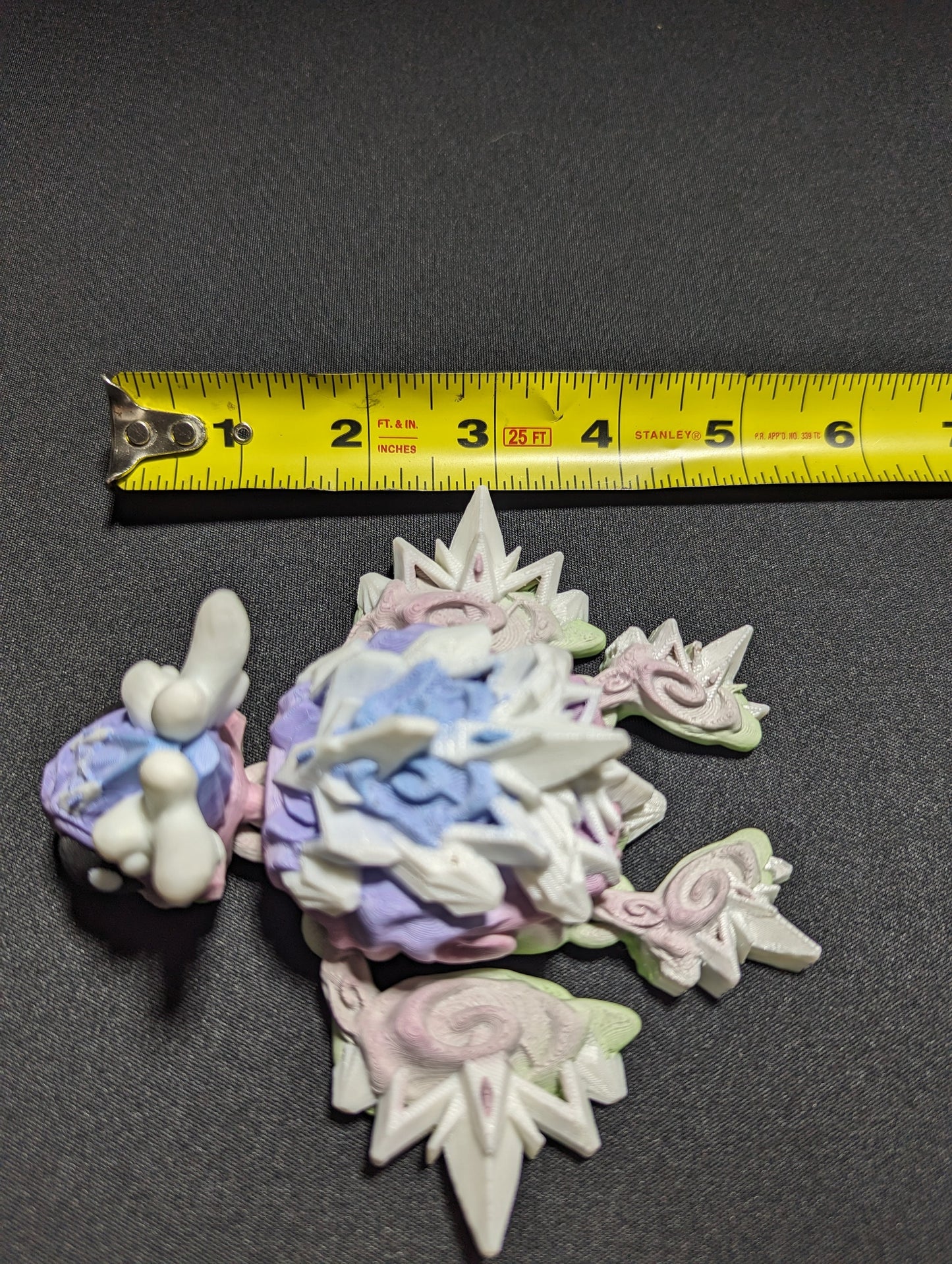 3D Printed Snowflake Turtle by Cinderwing! Christmas sea turtle. unique holiday gift Printed in multiple colors! No painting!
