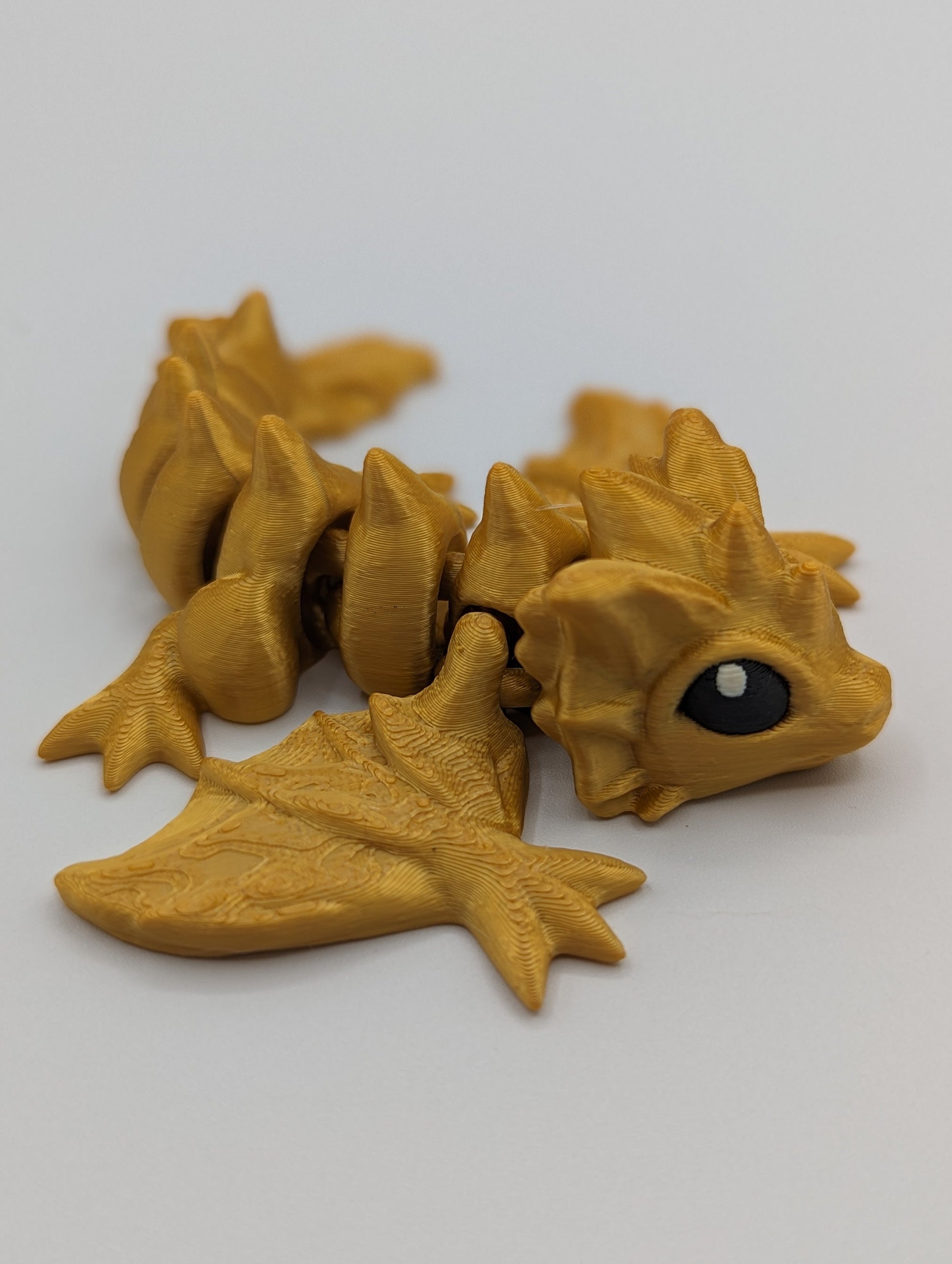 Dragon Crystal Dragon multi color articulated dragon3d printed dragon wing forth wing