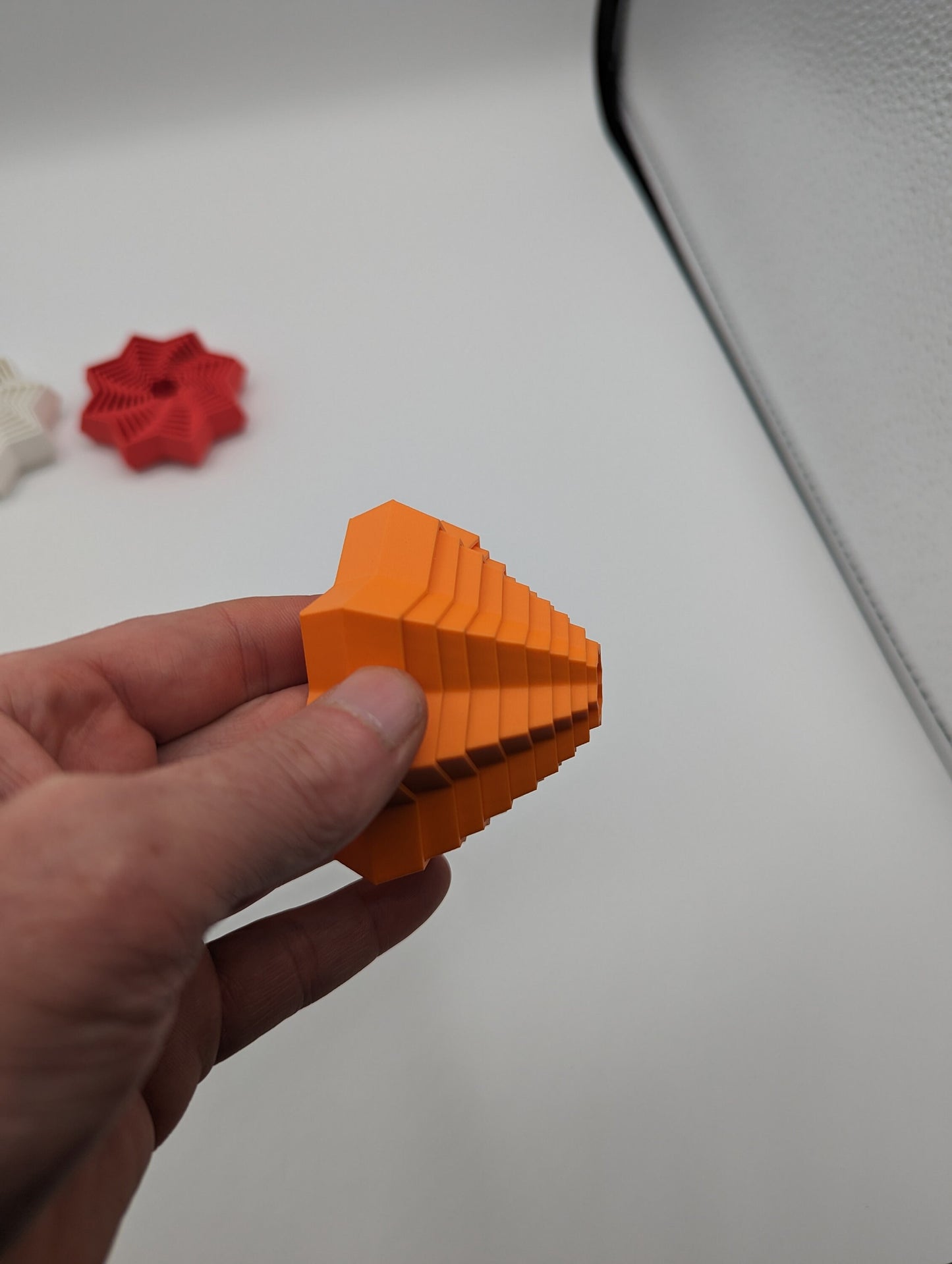 Fidget 3D Printed Fractal Fidget Stars Fidget Toy Desk Stress Toy