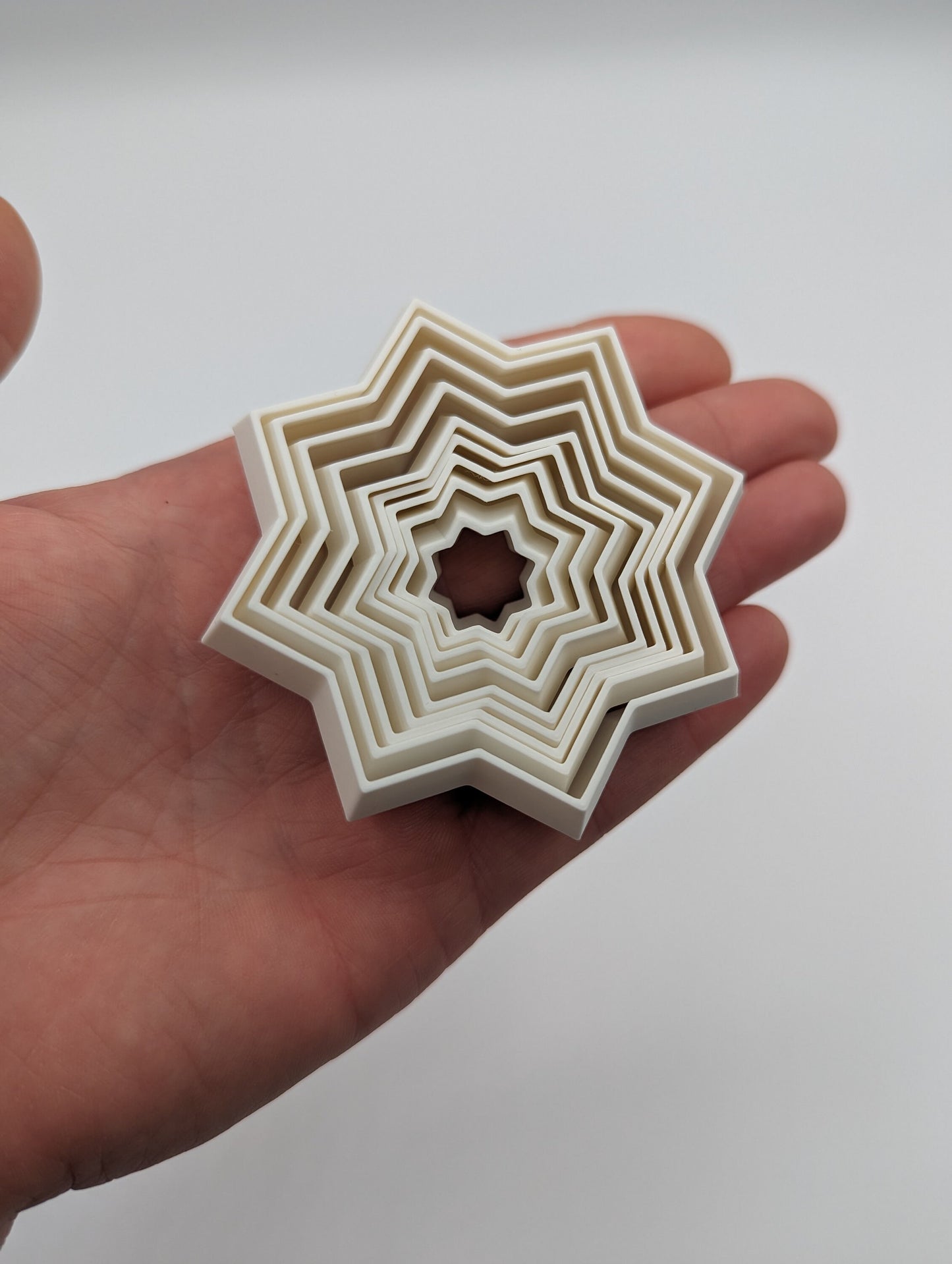Fidget 3D Printed Fractal Fidget Stars Fidget Toy Desk Stress Toy