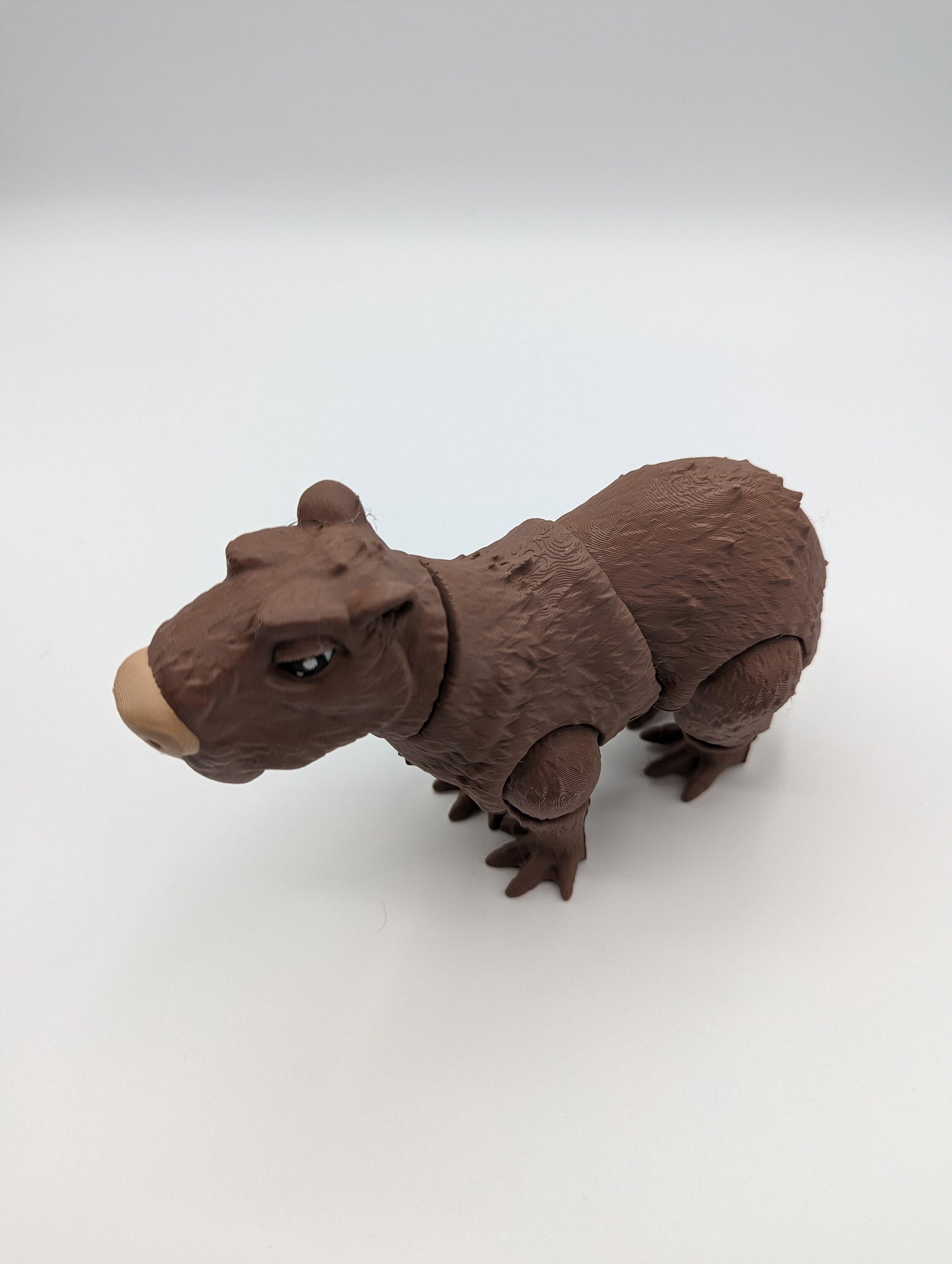 Adorable Articulated Capybara: A 3D Printed Masterpiece