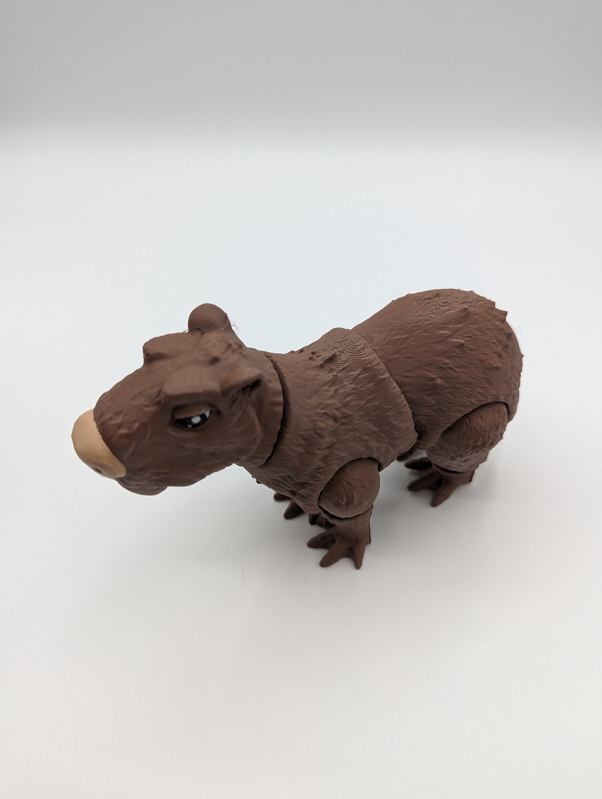 Adorable Articulated Capybara: A 3D Printed Masterpiece