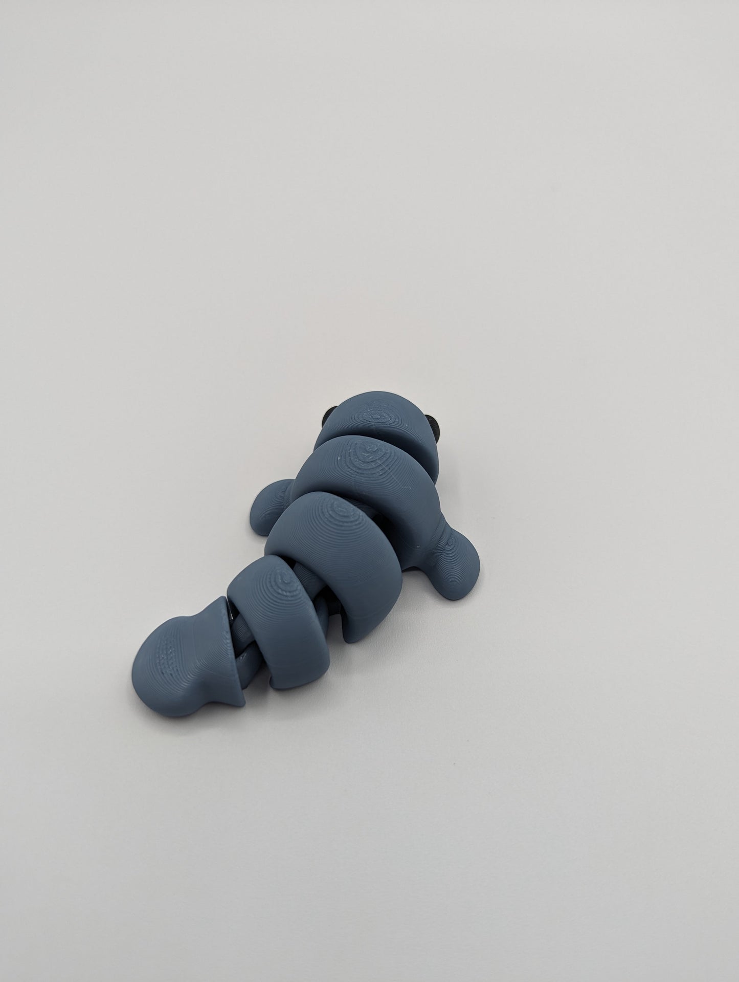 Manatee Articulated Baby Manatee Fidget Calming Stress Relief Toy Fidget Toy Desk Stress Toy