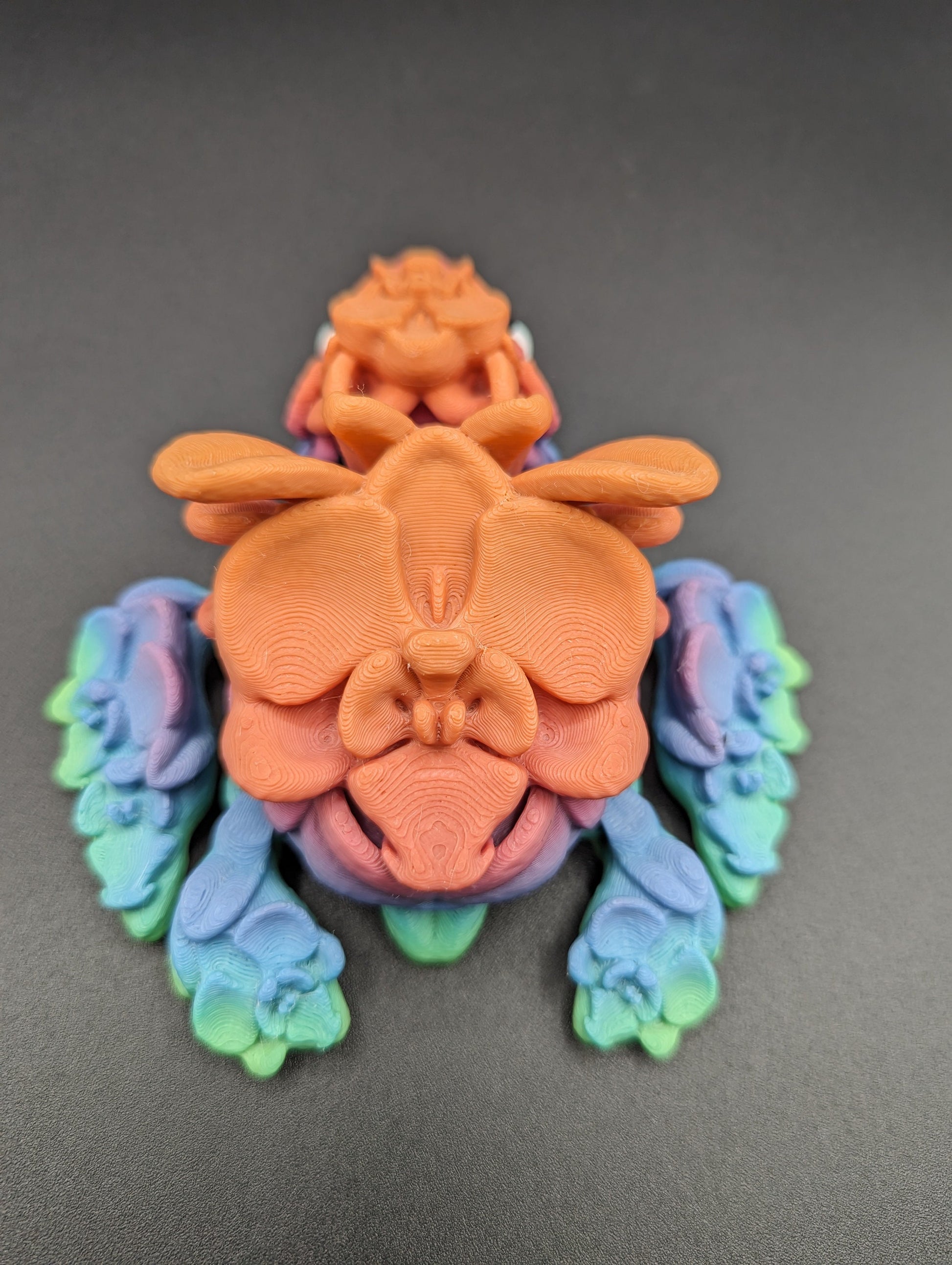 3D Printed Orchid Turtle