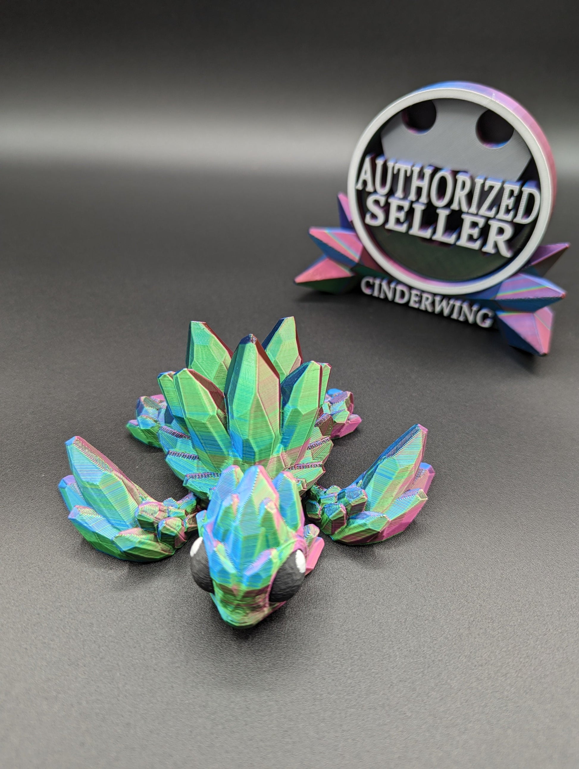 Welcome to our enchanting world of 3D Printed Gemstone Turtles! Elevate your home decor with this exquisite handcrafted sculpture that seamlessly blends artistry with nature's beauty. Our unique turtle design captures the essence of tranquility, making it a perfect addition to any space.
