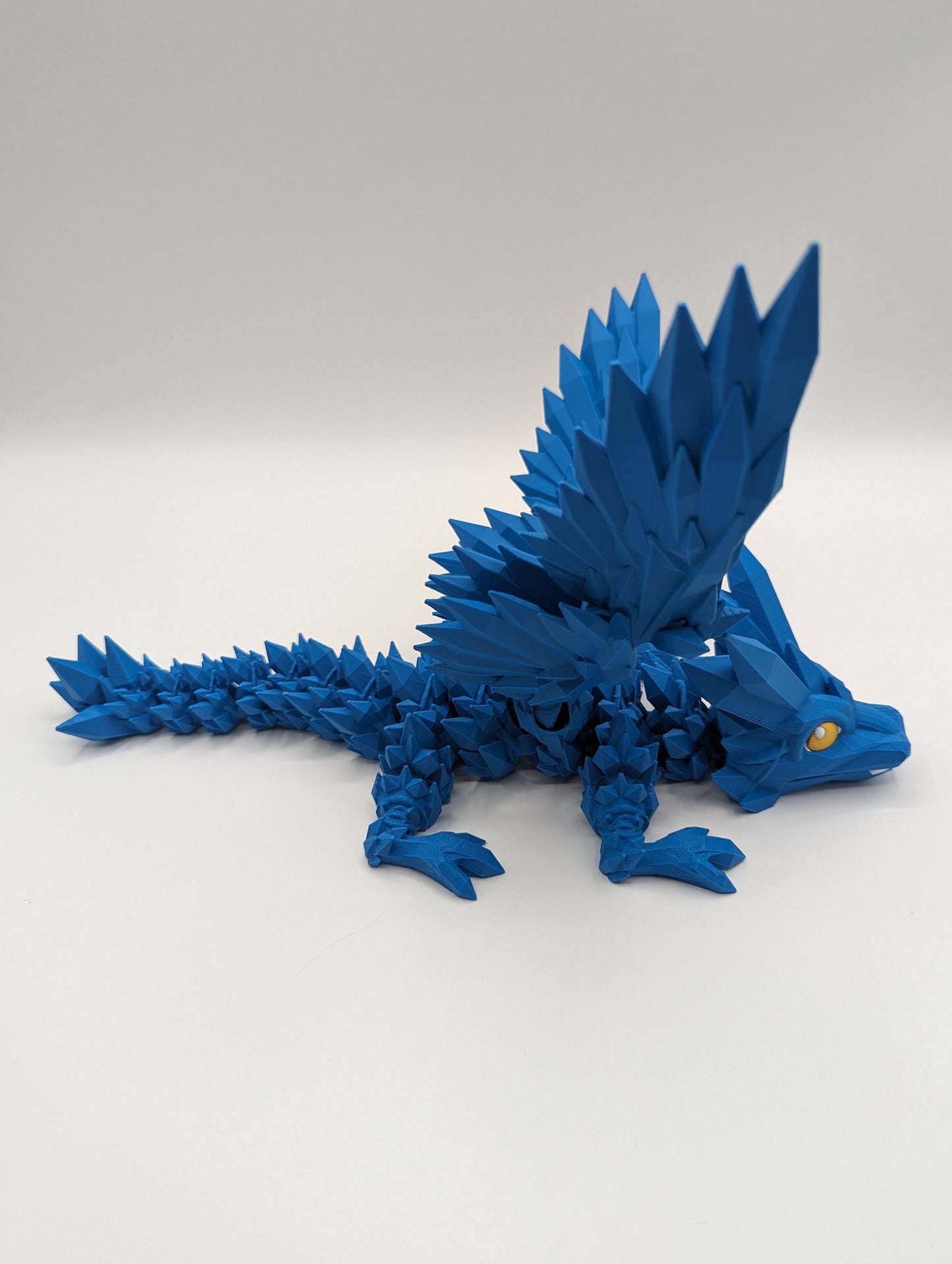 Dragon Crystal Dragon multi color articulated dragon3d printed dragon wing forth wing