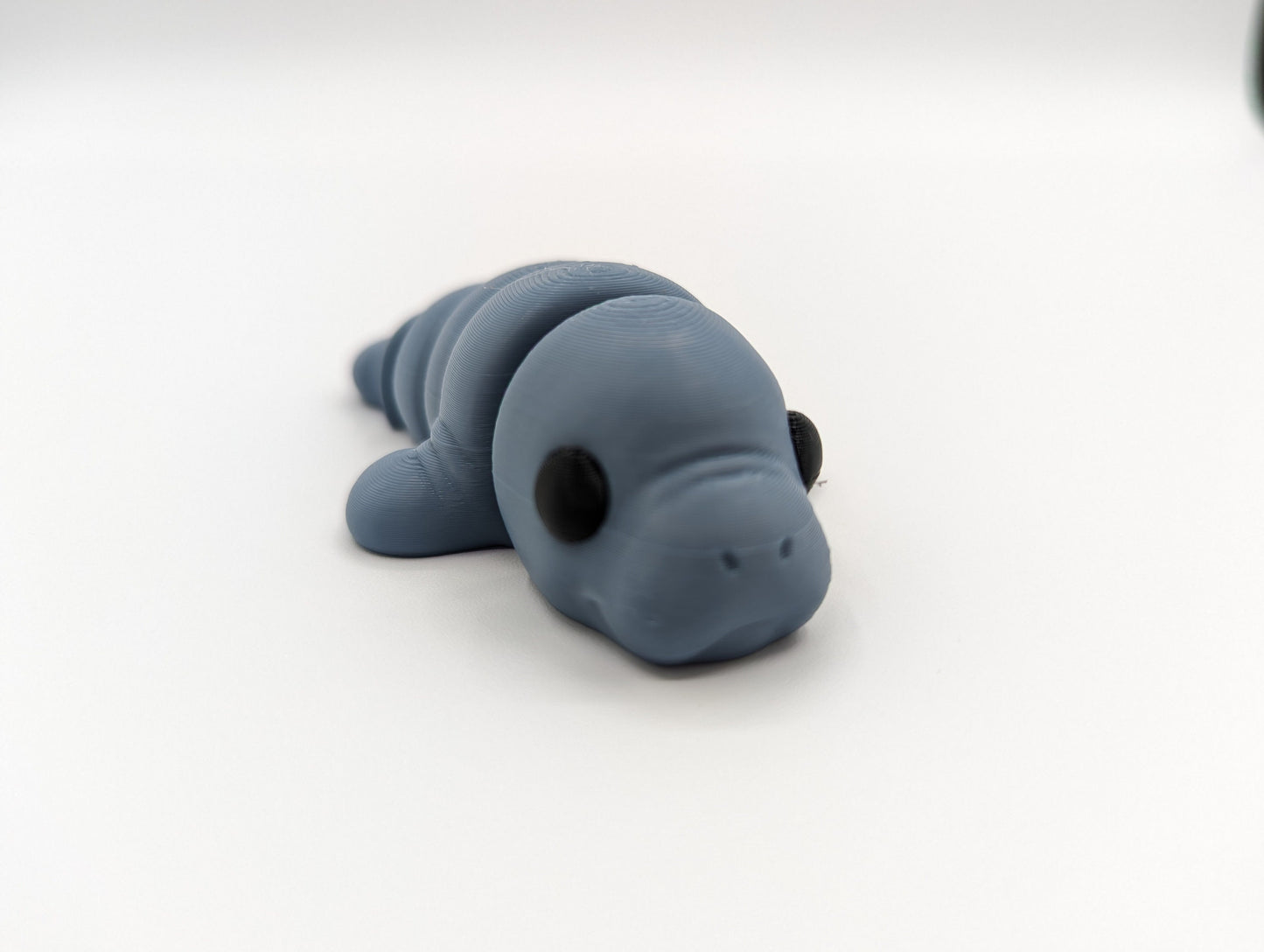 Manatee Articulated Baby Manatee Fidget Calming Stress Relief Toy Fidget Toy Desk Stress Toy