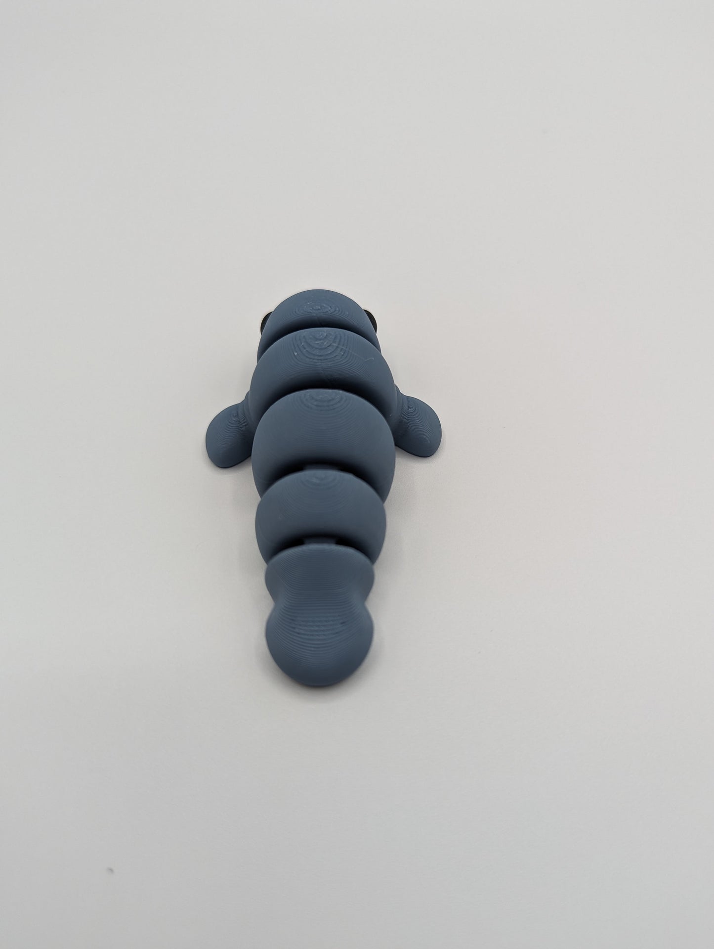 Manatee Articulated Baby Manatee Fidget Calming Stress Relief Toy Fidget Toy Desk Stress Toy