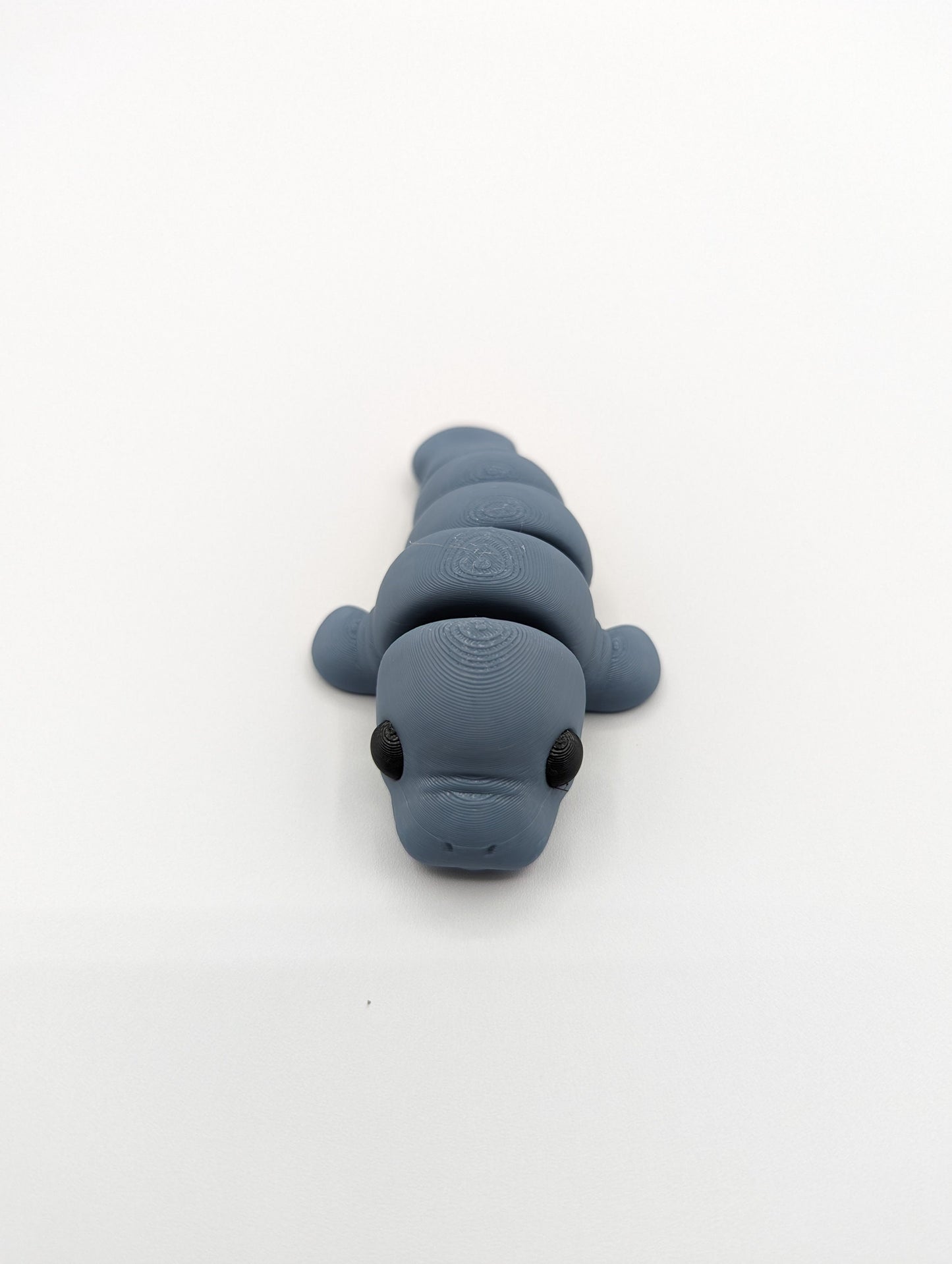 Manatee Articulated Baby Manatee Fidget Calming Stress Relief Toy Fidget Toy Desk Stress Toy