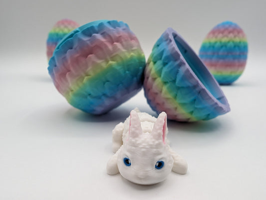 Easter Dragon Egg with Bunny - Fidget Joy!