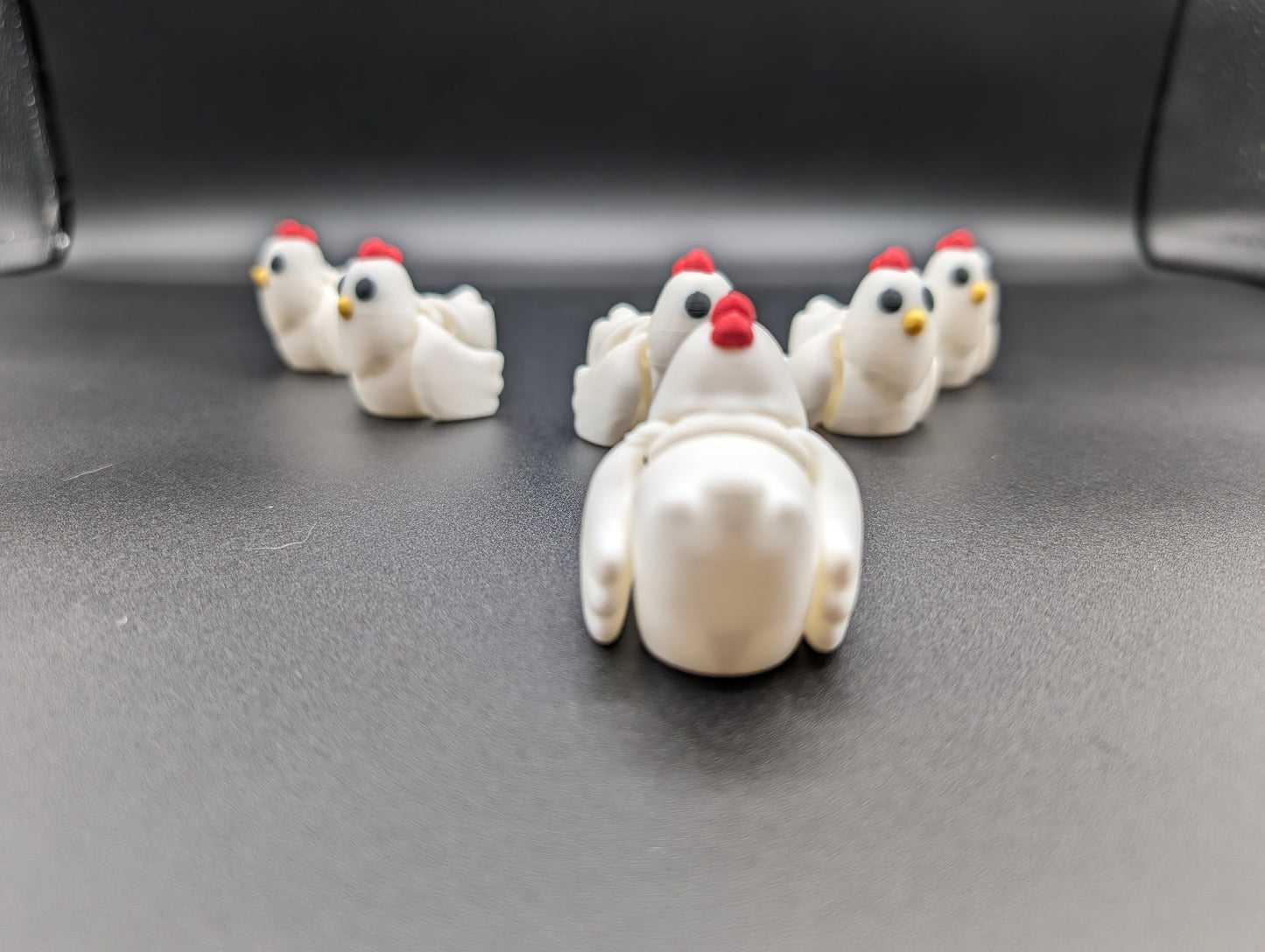 Chicken 3D Printed Chicken Tiny Chicken Fidget Toy Stress Relief Chicken Fun