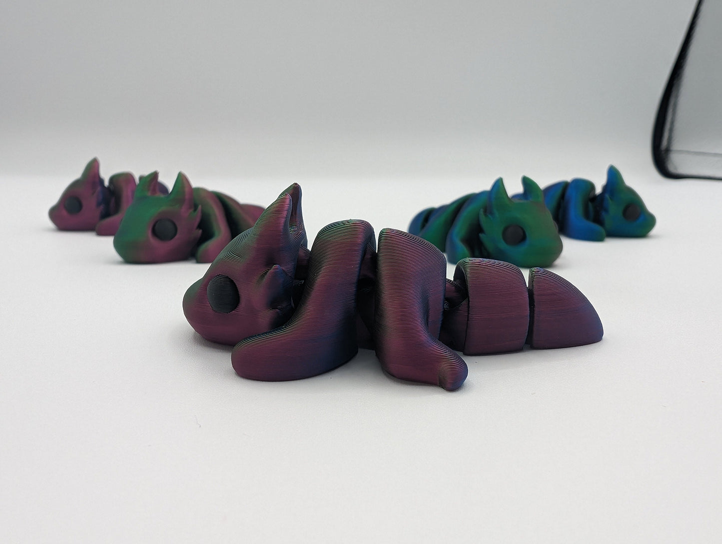 Baby Dragon Tiny Dragon Articulated 3D Print