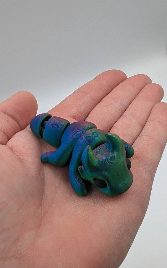 Baby Dragon Tiny Dragon Articulated 3D Print