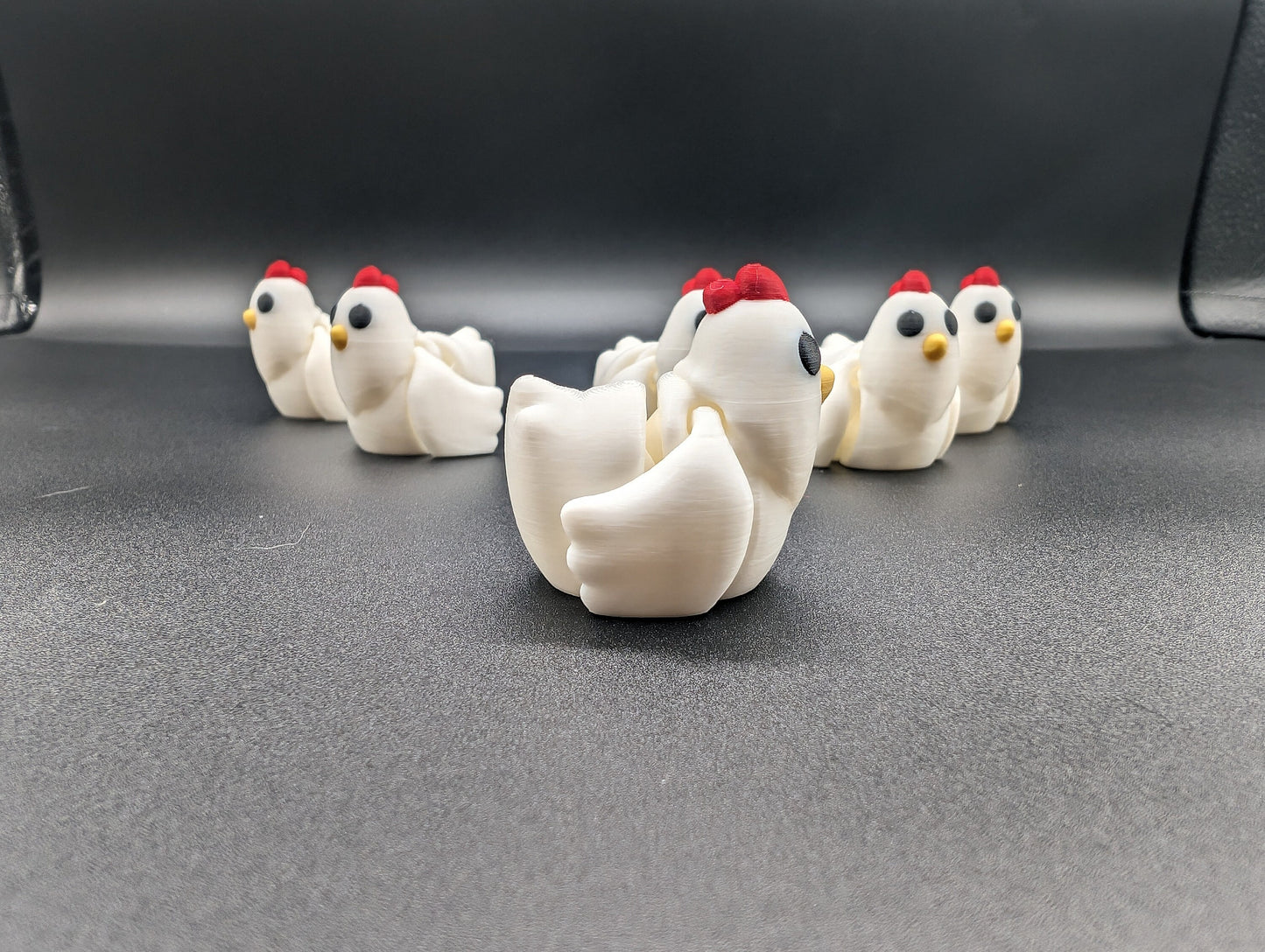 Chicken 3D Printed Chicken Tiny Chicken Fidget Toy Stress Relief Chicken Fun