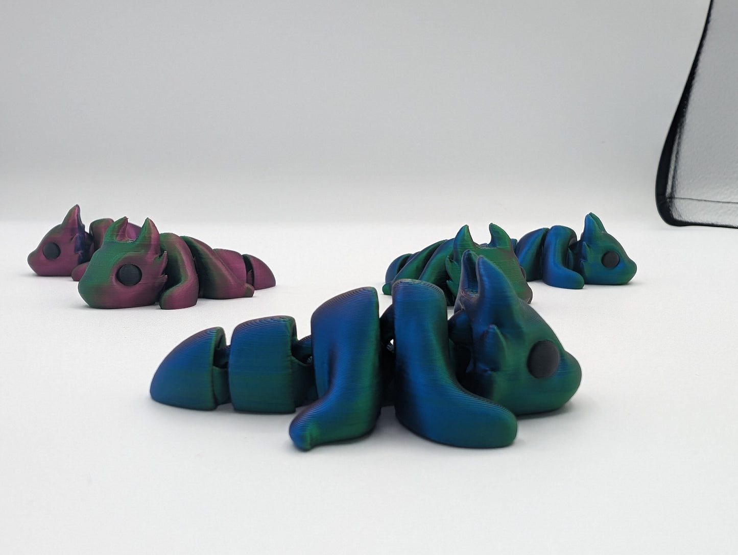 Baby Dragon Tiny Dragon Articulated 3D Print