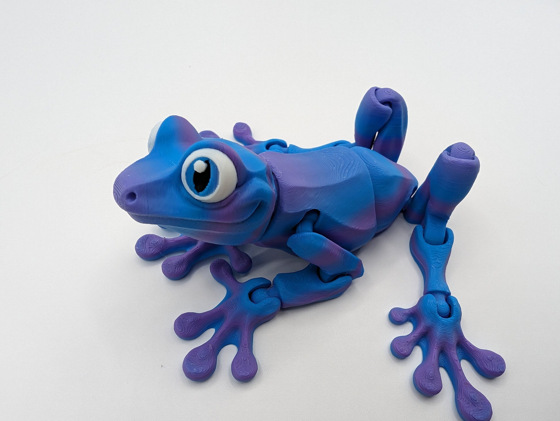 Articulated Tree Frog Fidget Toy Unique 3D Printed Gift