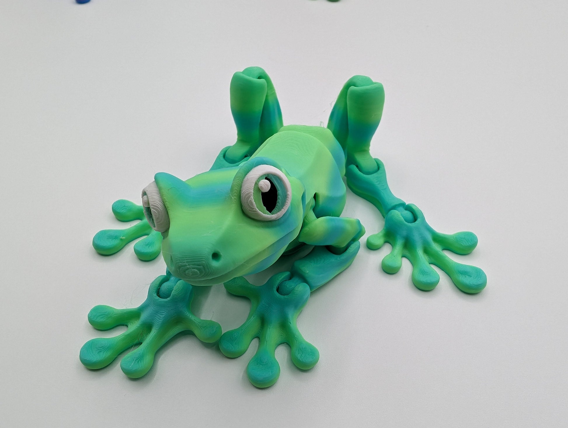 Articulated Tree Frog Fidget Toy Unique 3D Printed Gift