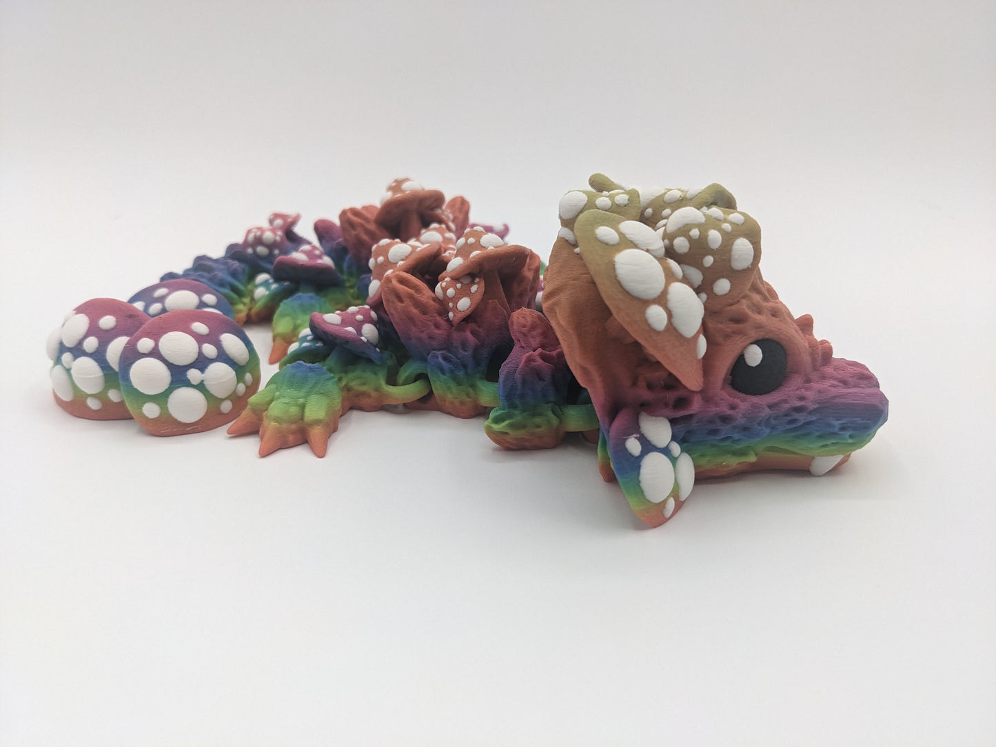 Articulated Baby Mushroom Dragon