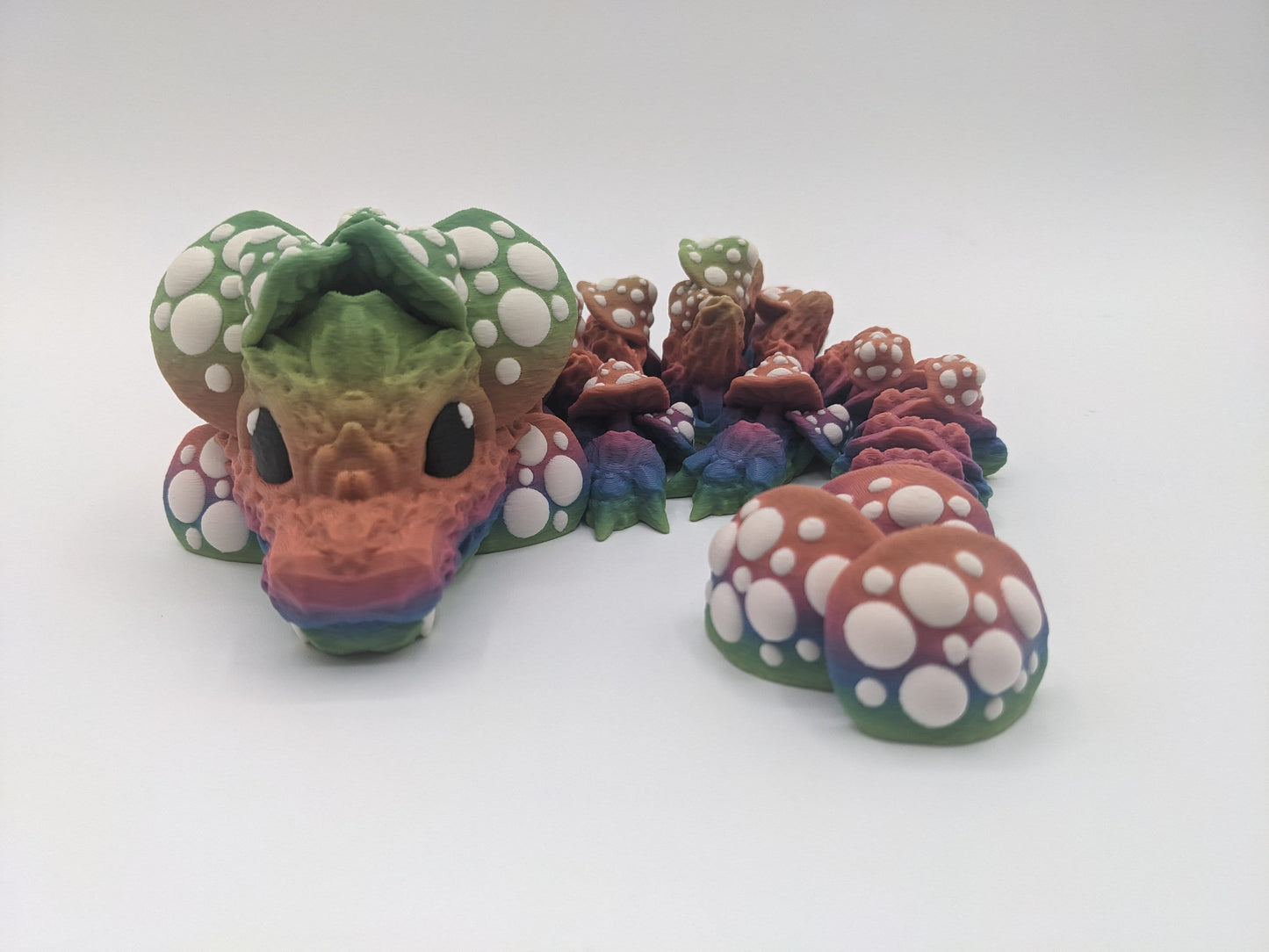 Articulated Baby Mushroom Dragon