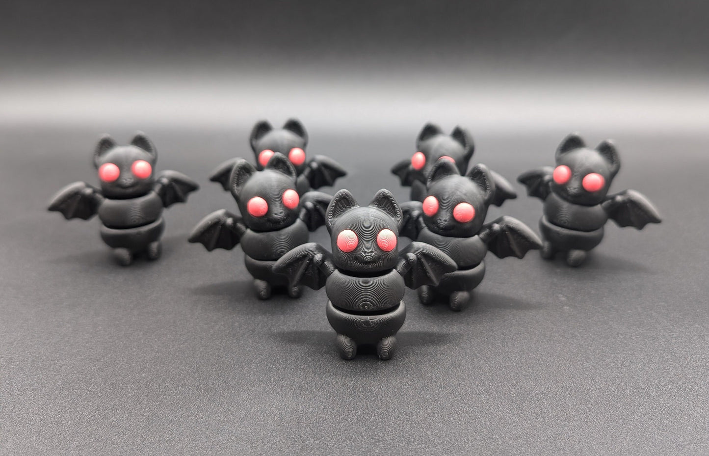 Articulating Tiny Halloween Baby Bat Fidget Toy