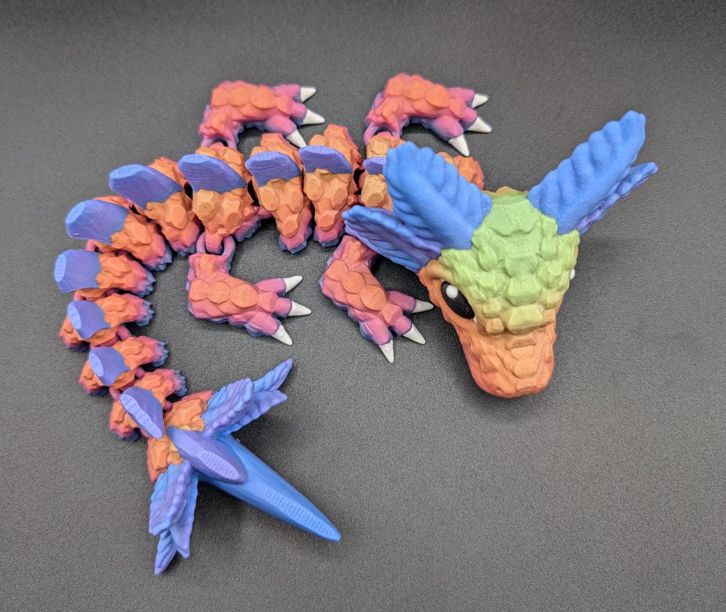 Magical Articulated Baby Axolotl Dragon