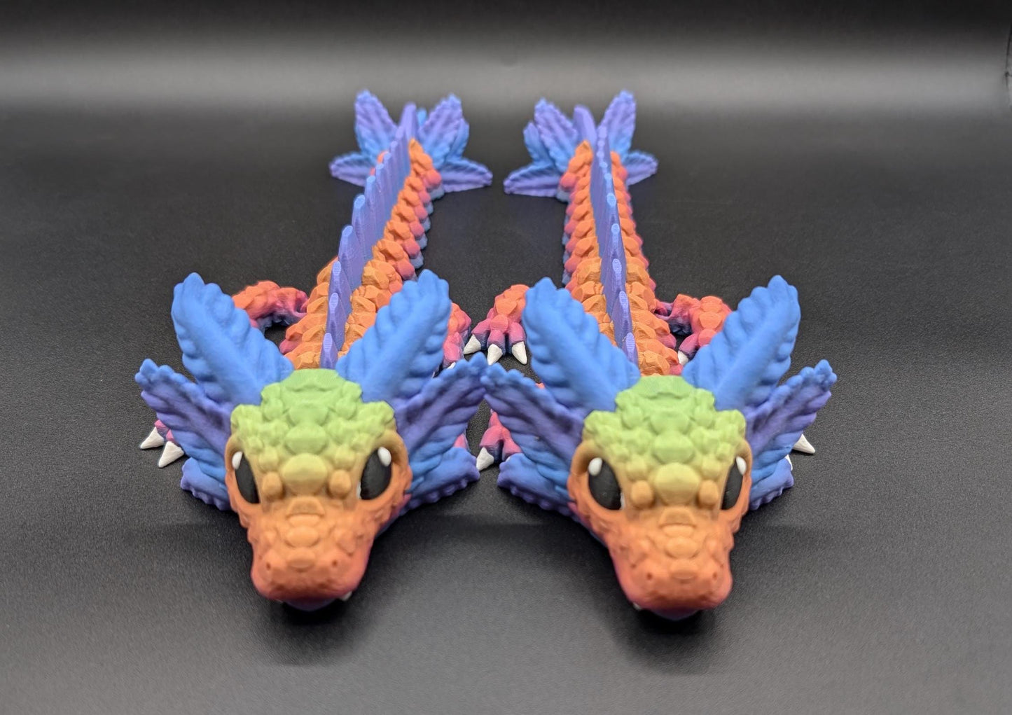 Magical Articulated Baby Axolotl Dragon