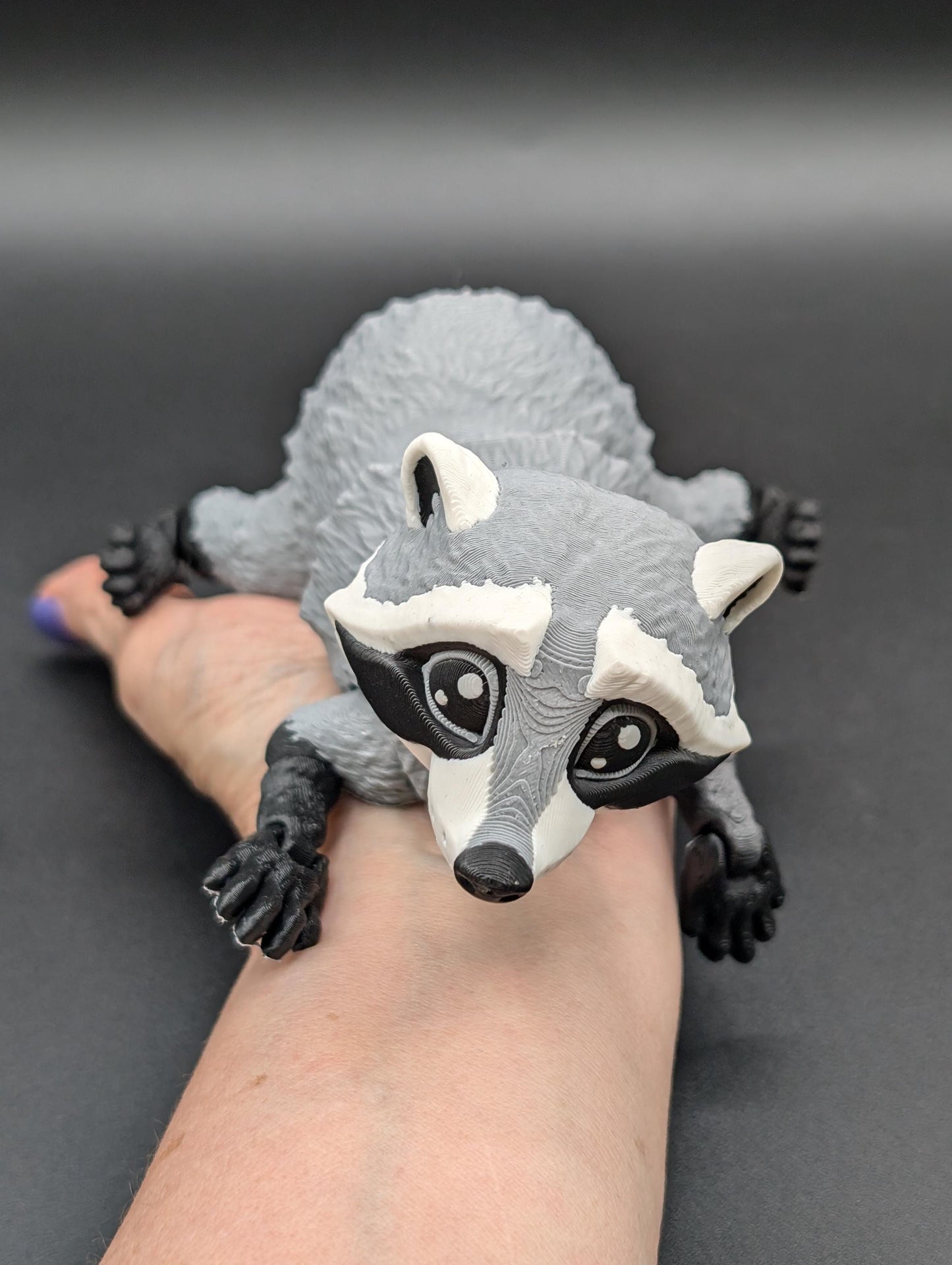 Articulated Playful Raccoon Fidget Toy