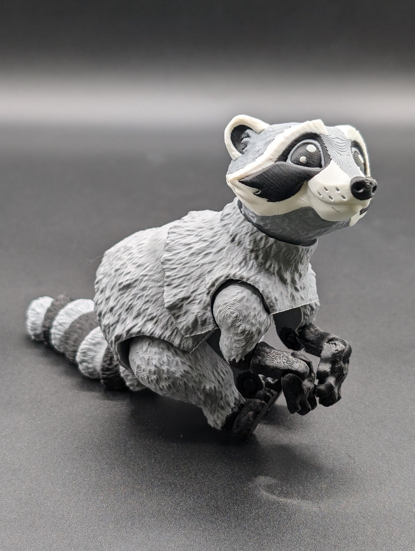 Articulated Playful Raccoon Fidget Toy