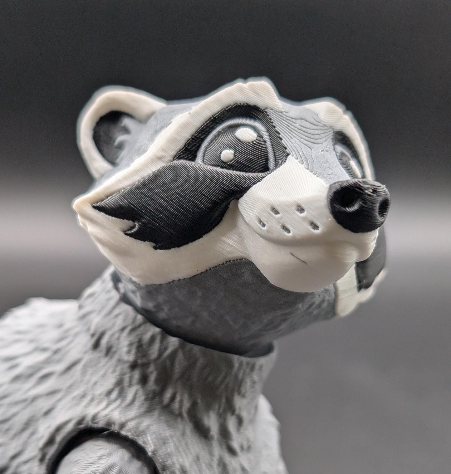 Articulated Playful Raccoon Fidget Toy