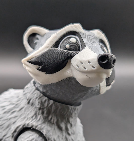 Articulated Playful Raccoon Fidget Toy