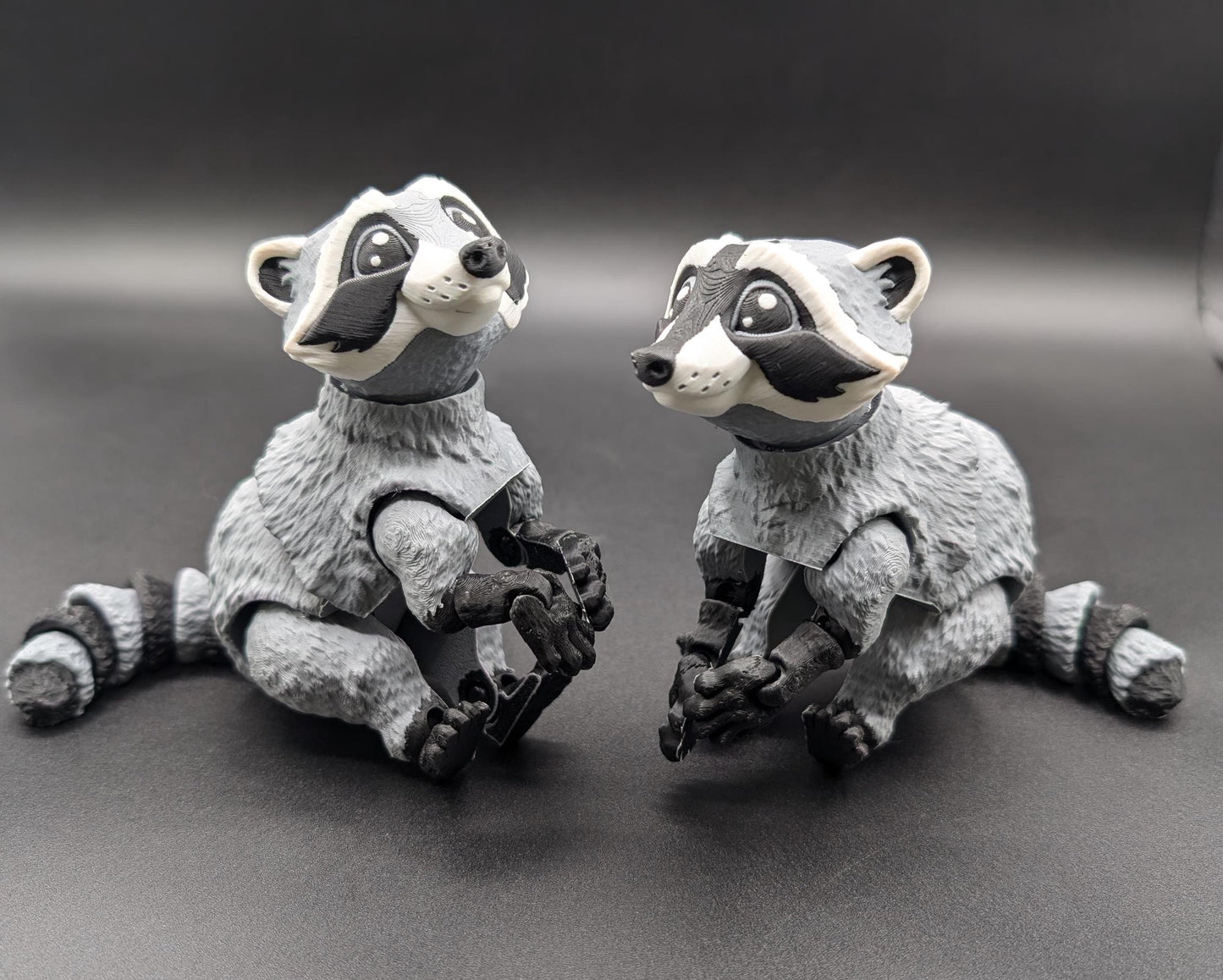 Articulated Playful Raccoon Fidget Toy