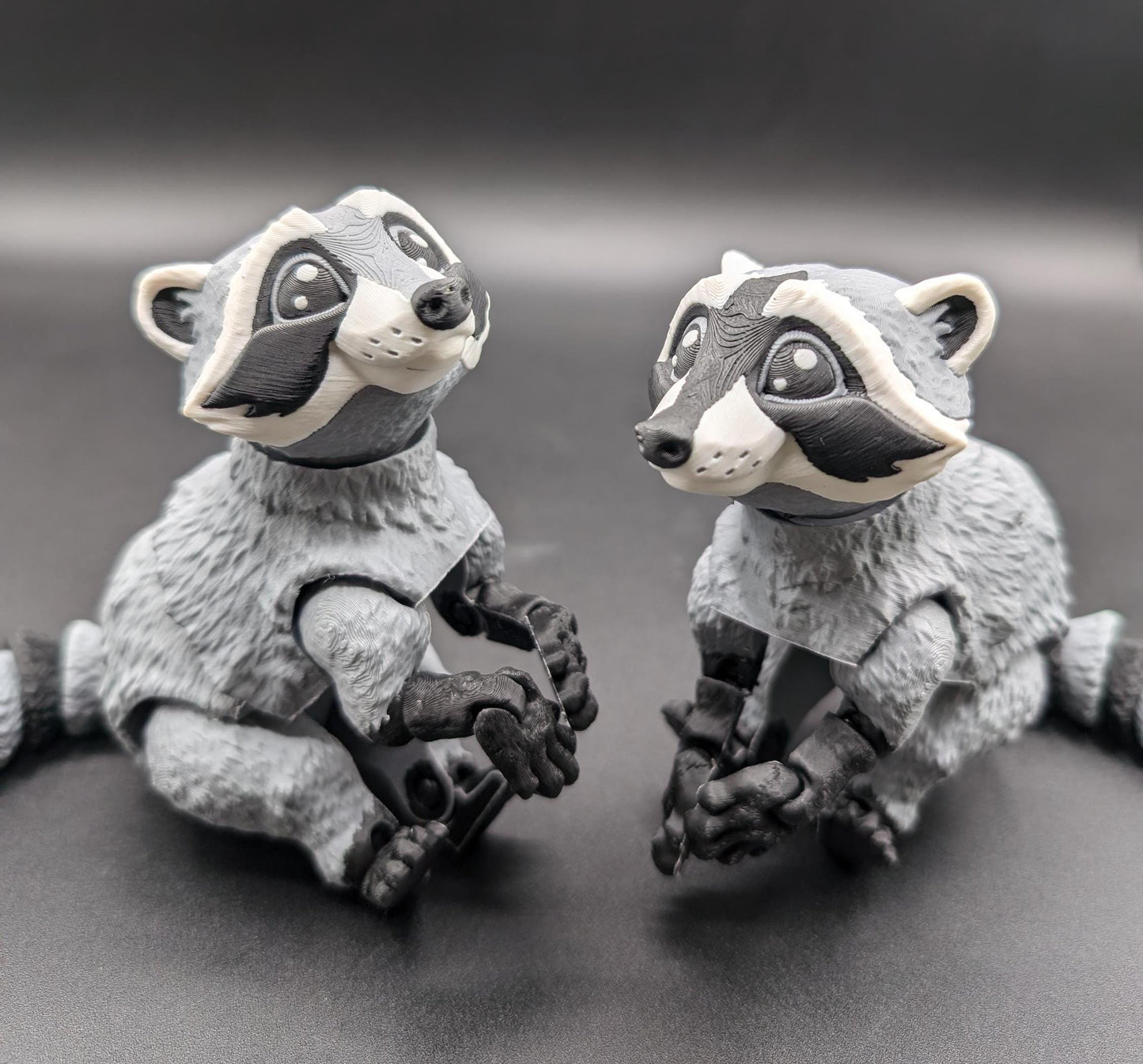 Articulated Playful Raccoon Fidget Toy