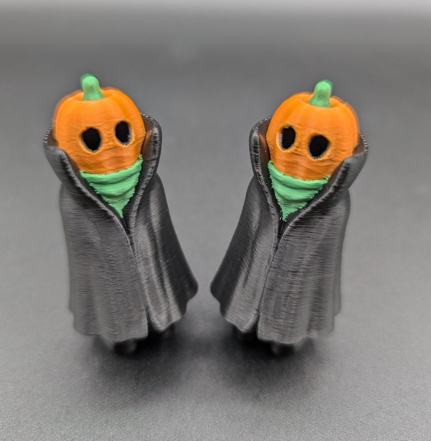 Halloween Caped Pumpkin Head Jack Ghost with Shoes