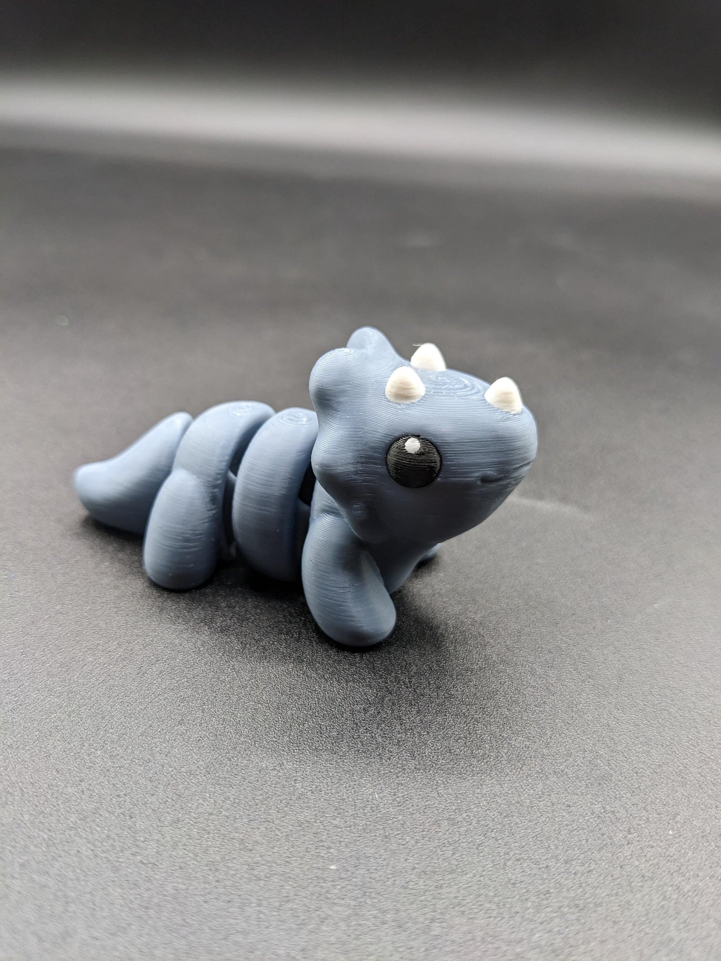 Triceratops Fidget Toy - Cute 3D Printed Dino Stress Relief