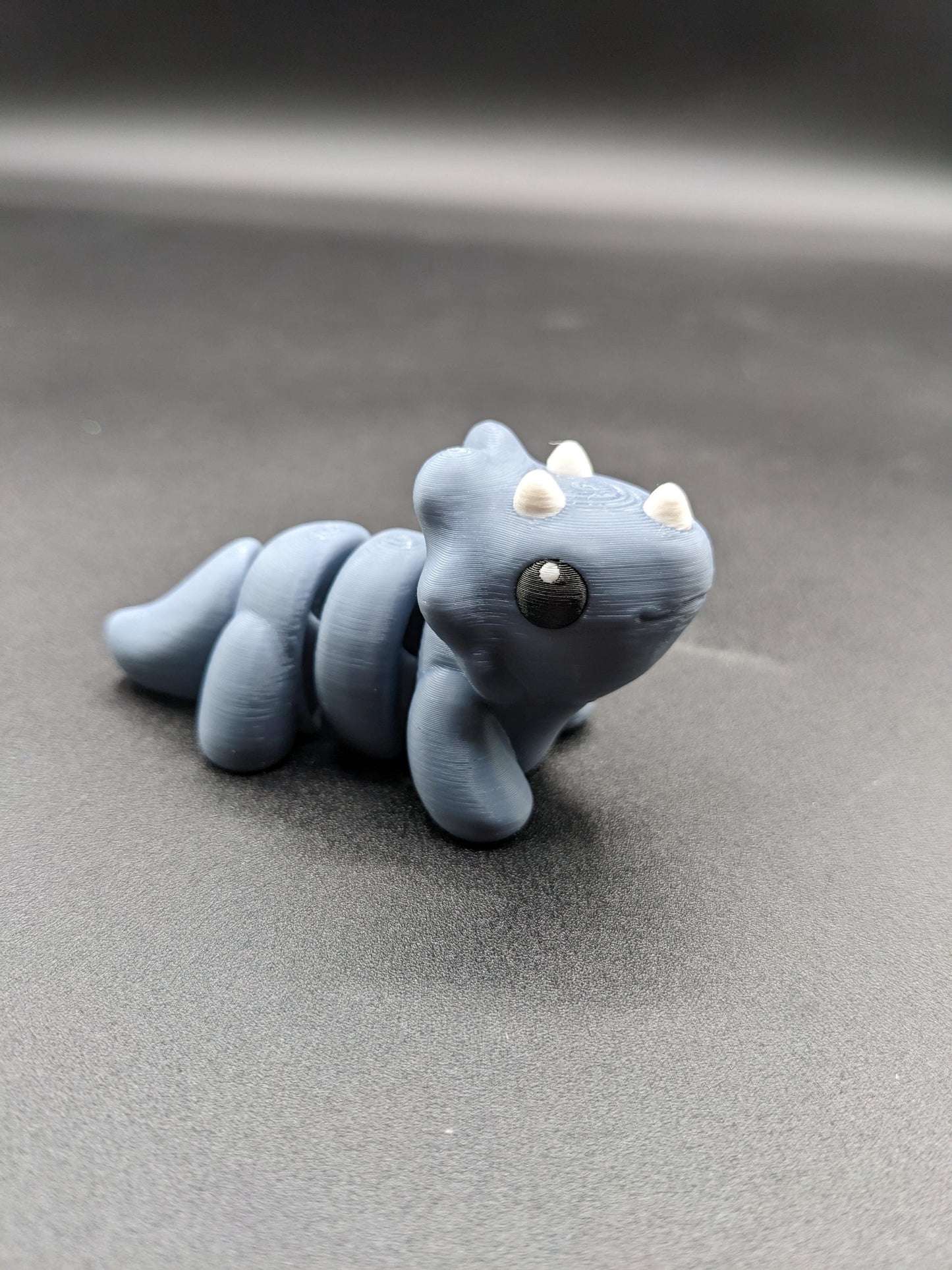 Triceratops Fidget Toy - Cute 3D Printed Dino Stress Relief