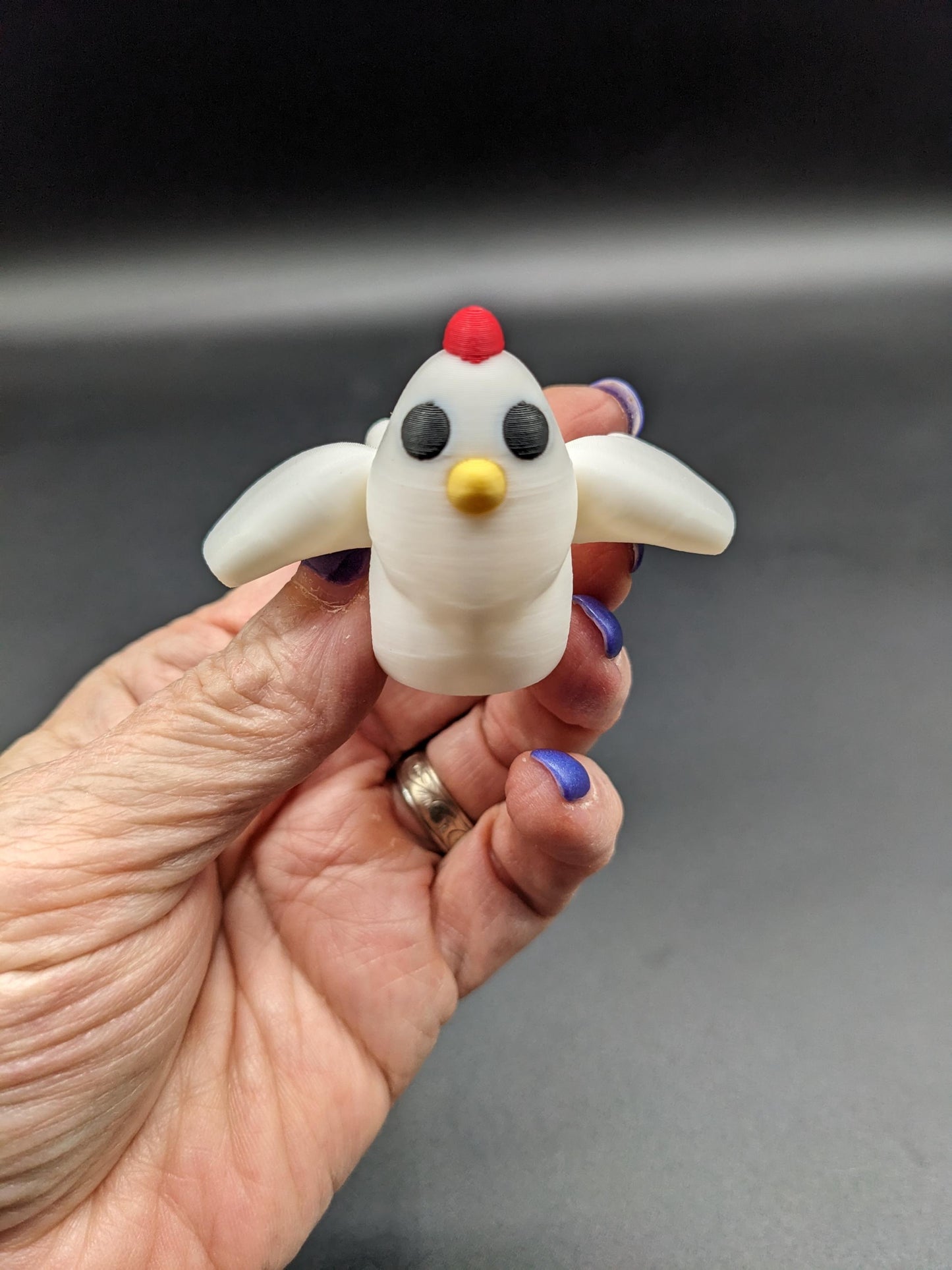 Chicken 3D Printed Chicken Tiny Chicken Fidget Toy Stress Relief Chicken Fun