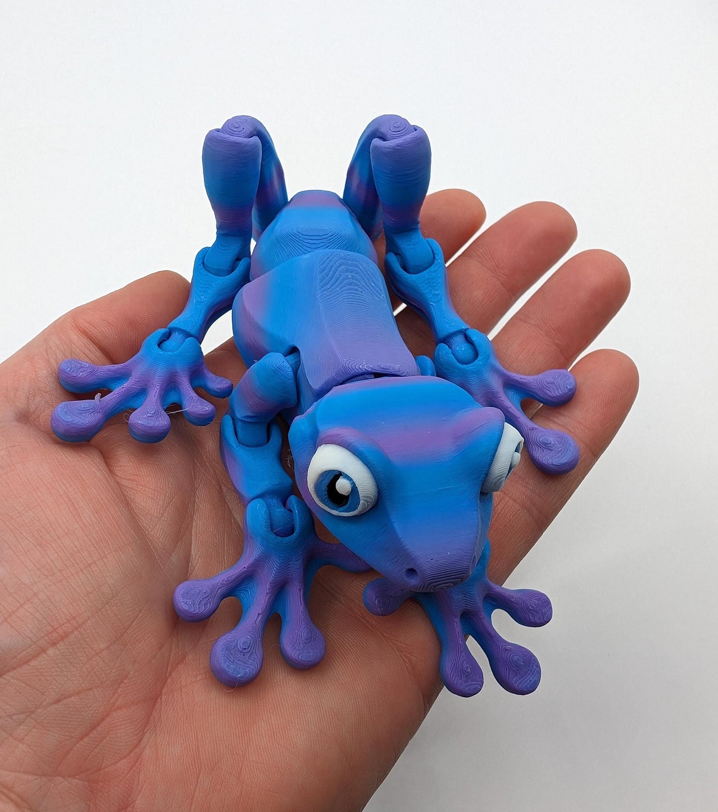 Articulated Tree Frog Fidget Toy Unique 3D Printed Gift