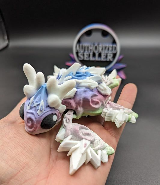 3D Printed Snowflake Turtle by Cinderwing! Christmas sea turtle. unique holiday gift Printed in multiple colors! No painting!