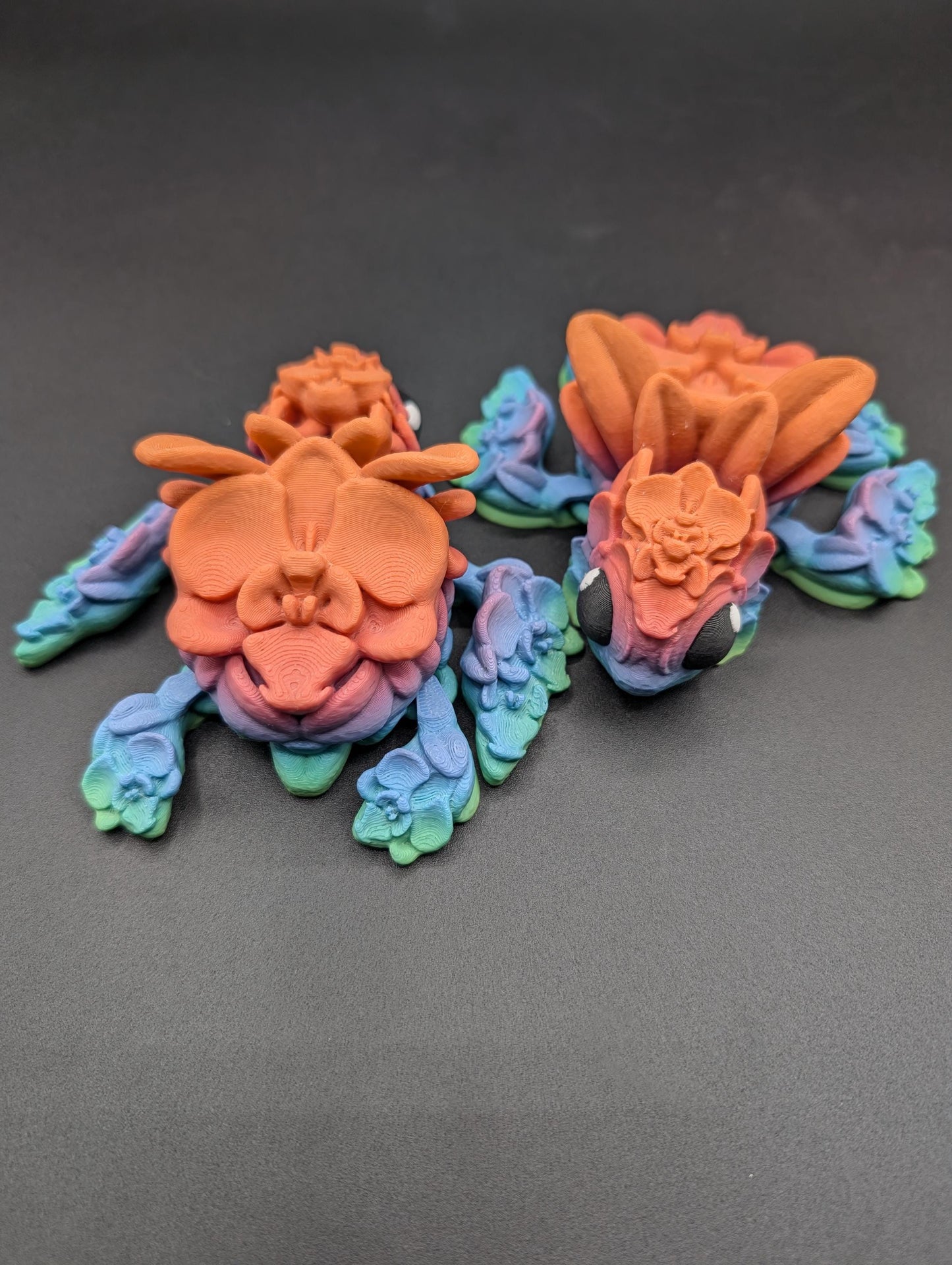 Turtle 3D Printed Orchid Turtle Unique Home Decor Gift Idea!