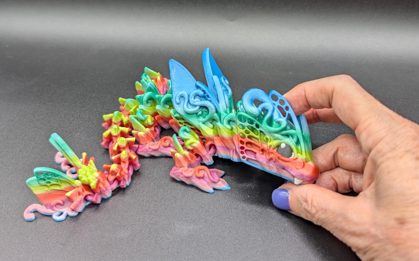 Dragon Baby Butterfly Dragon by Cinderwing, a captivating, mythical masterpiece, Fidget. Printed in multiple colors! No painting!