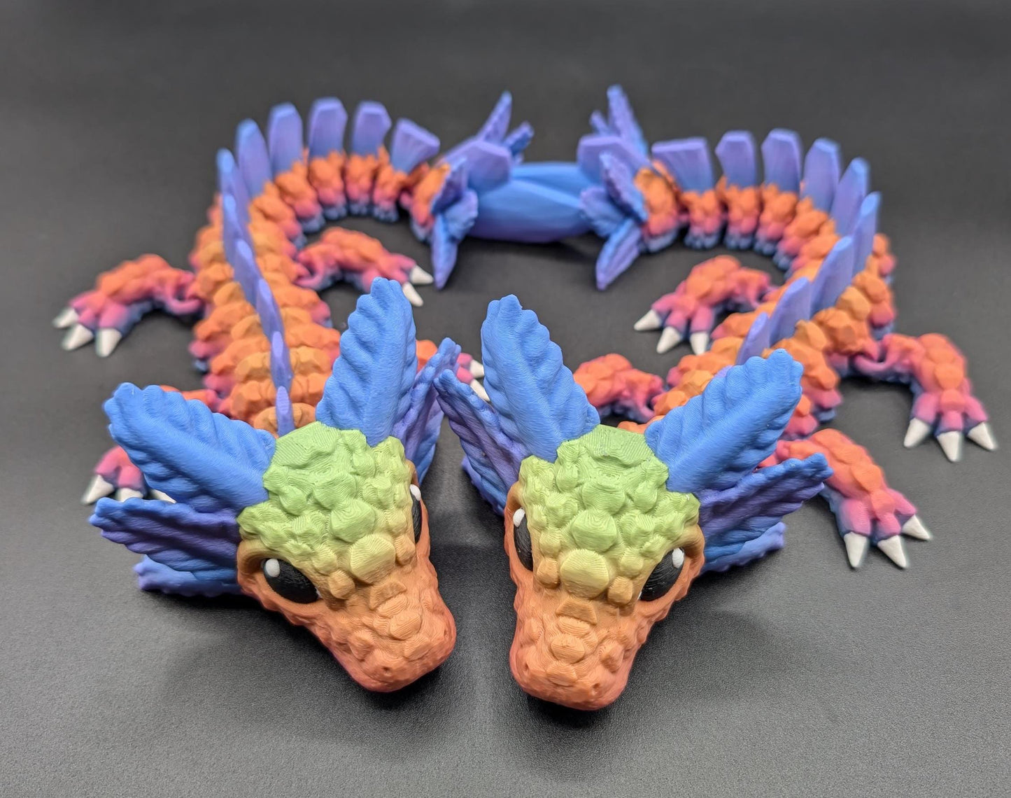 Magical Articulated Baby Axolotl Dragon