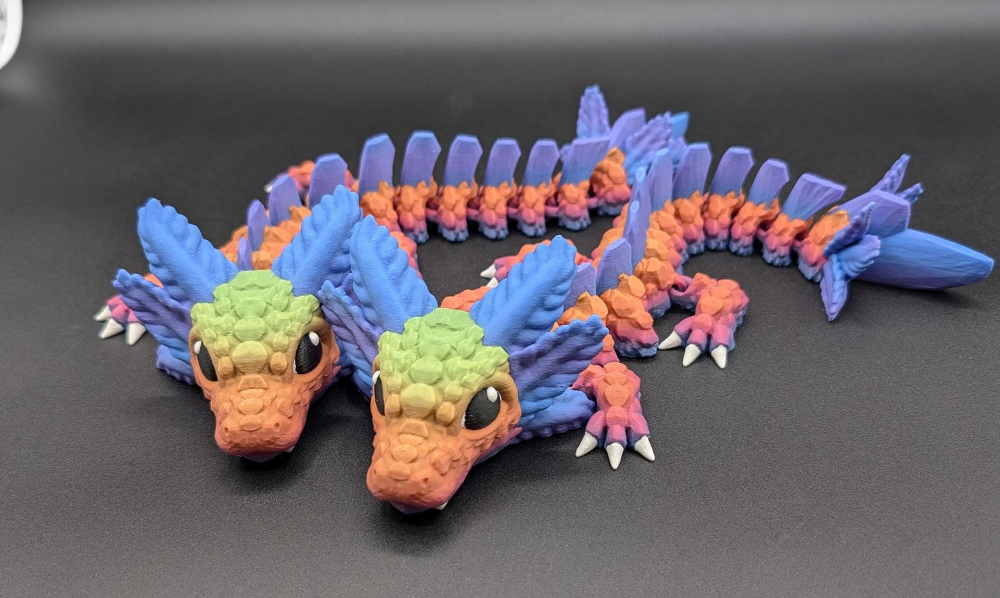 Magical Articulated Baby Axolotl Dragon