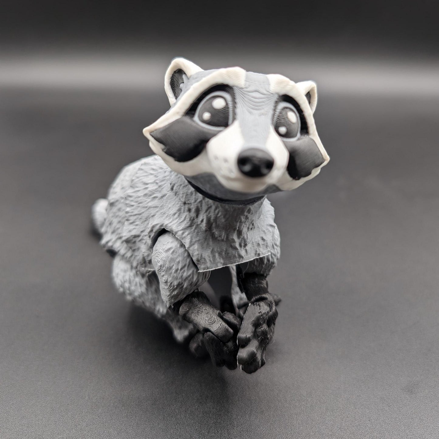 Articulated Playful Raccoon Fidget Toy