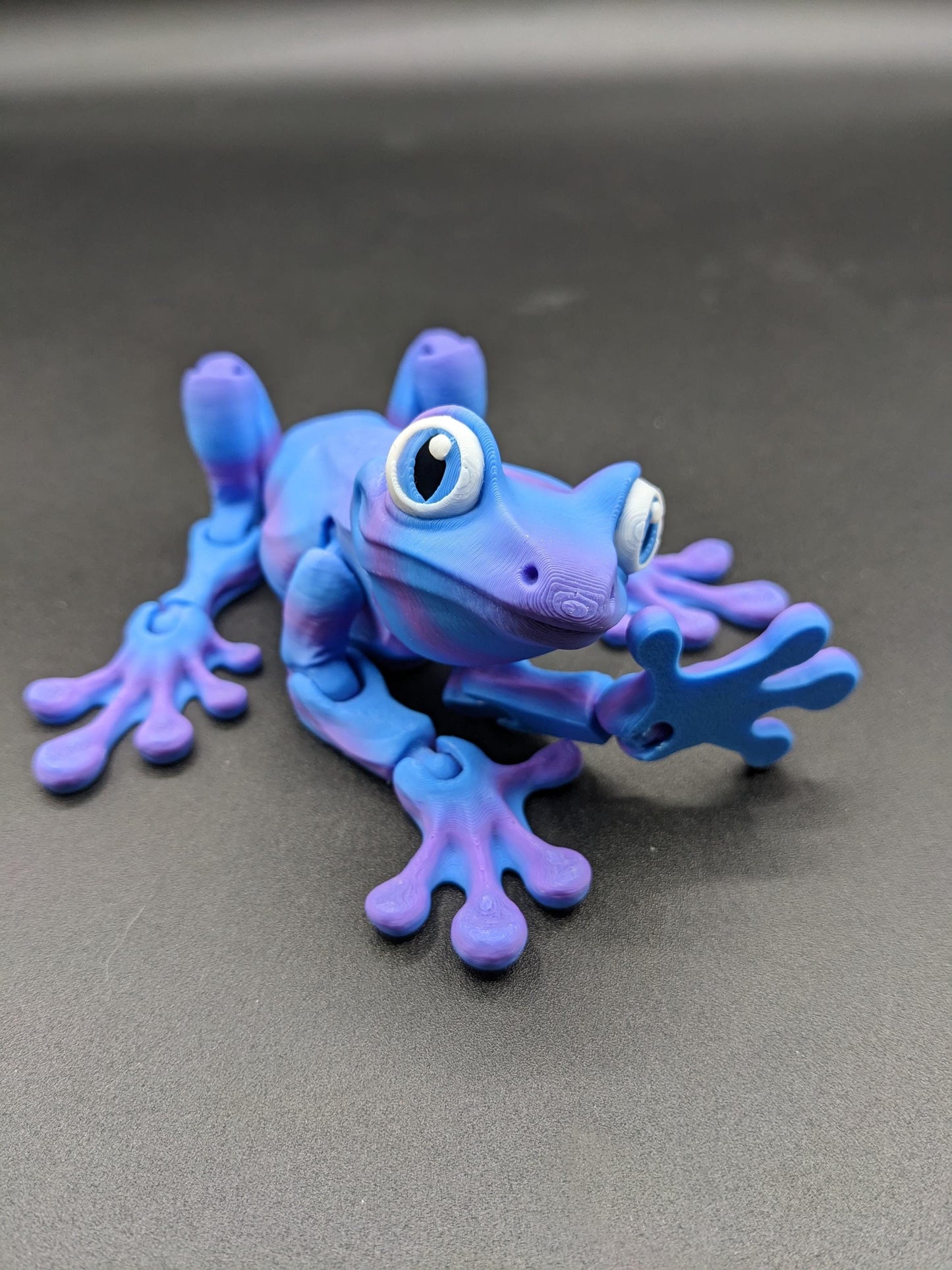 Articulated Tree Frog Fidget Toy Unique 3D Printed Gift