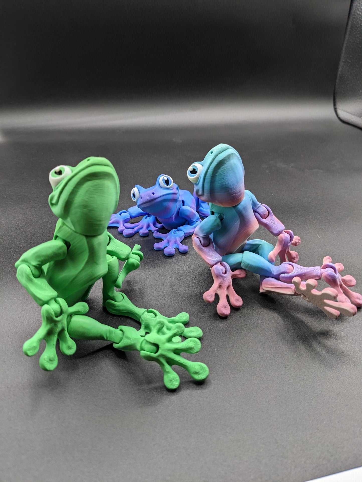 Articulated Tree Frog Fidget Toy Unique 3D Printed Gift