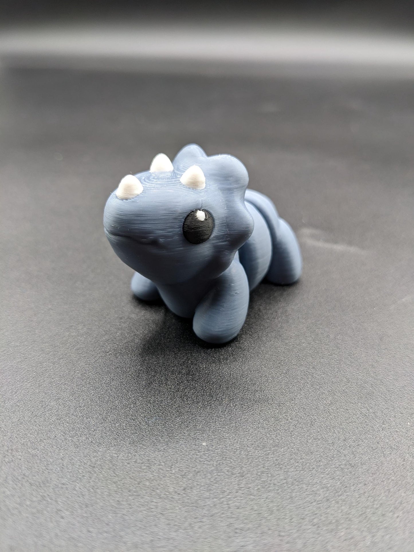 Triceratops Fidget Toy - Cute 3D Printed Dino Stress Relief
