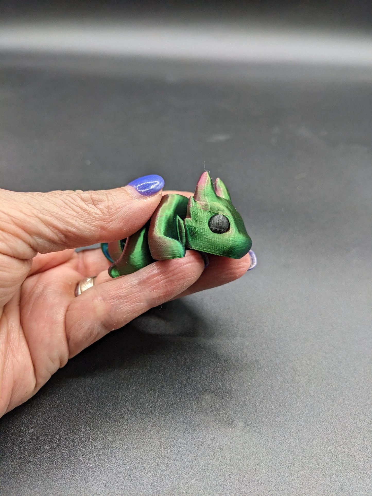 Baby Dragon Tiny Dragon Articulated 3D Print