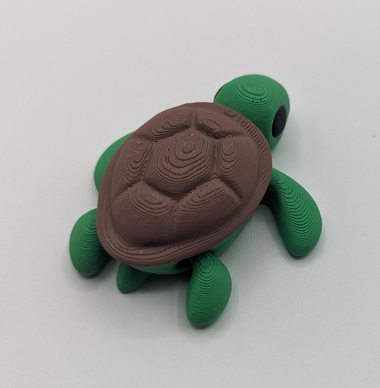 Turtle Articulated Baby Turtle 3D Printed Fidget Fun!